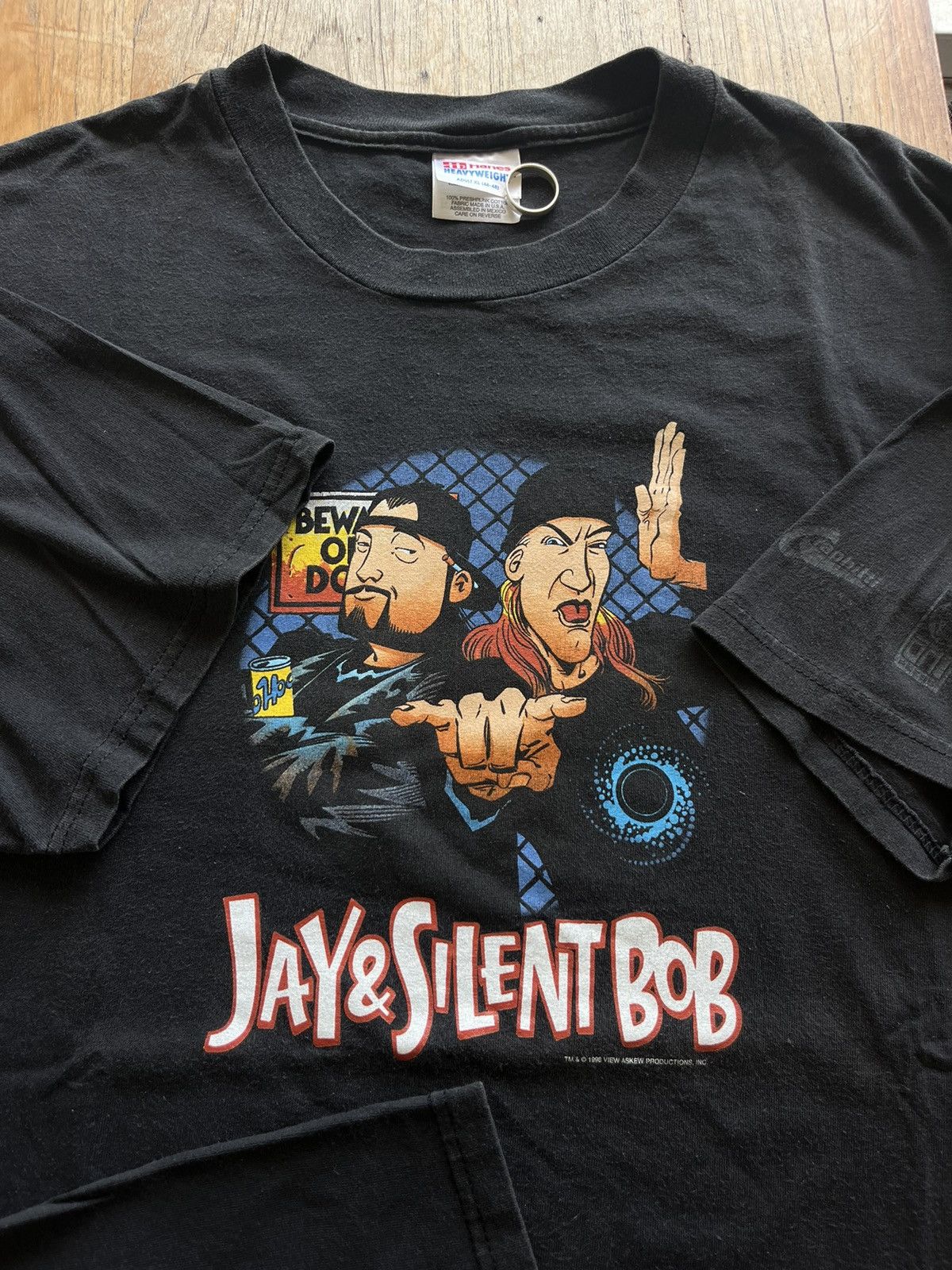 Vintage Vintage JAY & SILENT BOB 1996’s graphitti designs T-shirt Size US XL / EU 56 / 4 - 9 Thumbnail