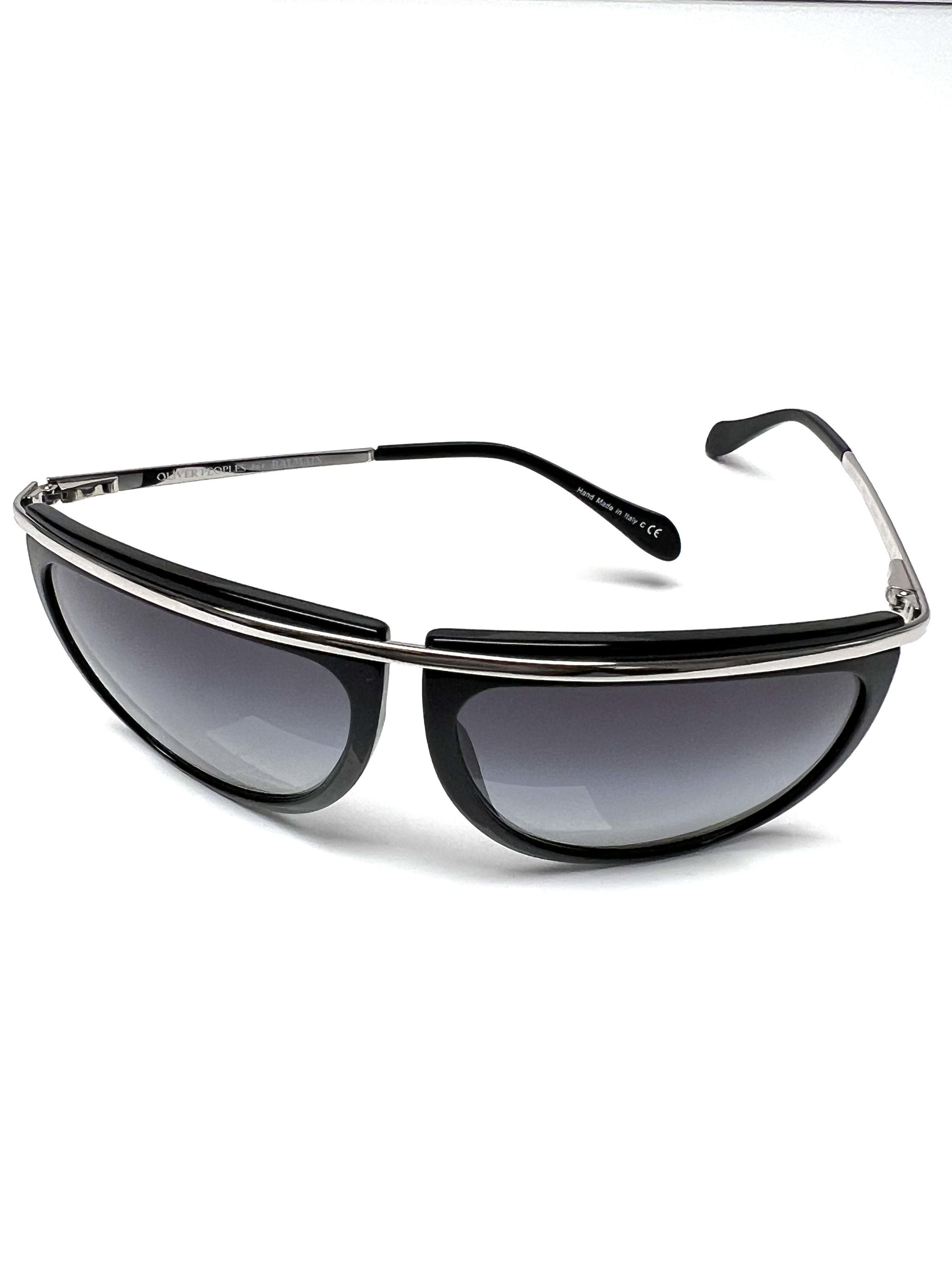 Balmain NEW OLIVER PEOPLES / BALMAIN GREY RADIENT AVIATOR SUNGLASSES Size ONE SIZE - 9 Thumbnail