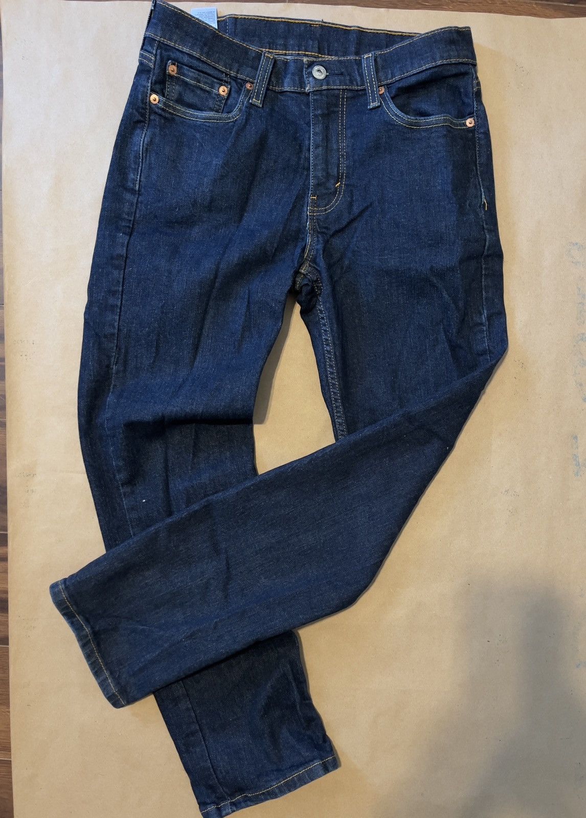 Levi's Classic straight fit deep blue Levis Size US 29 - 1 Preview