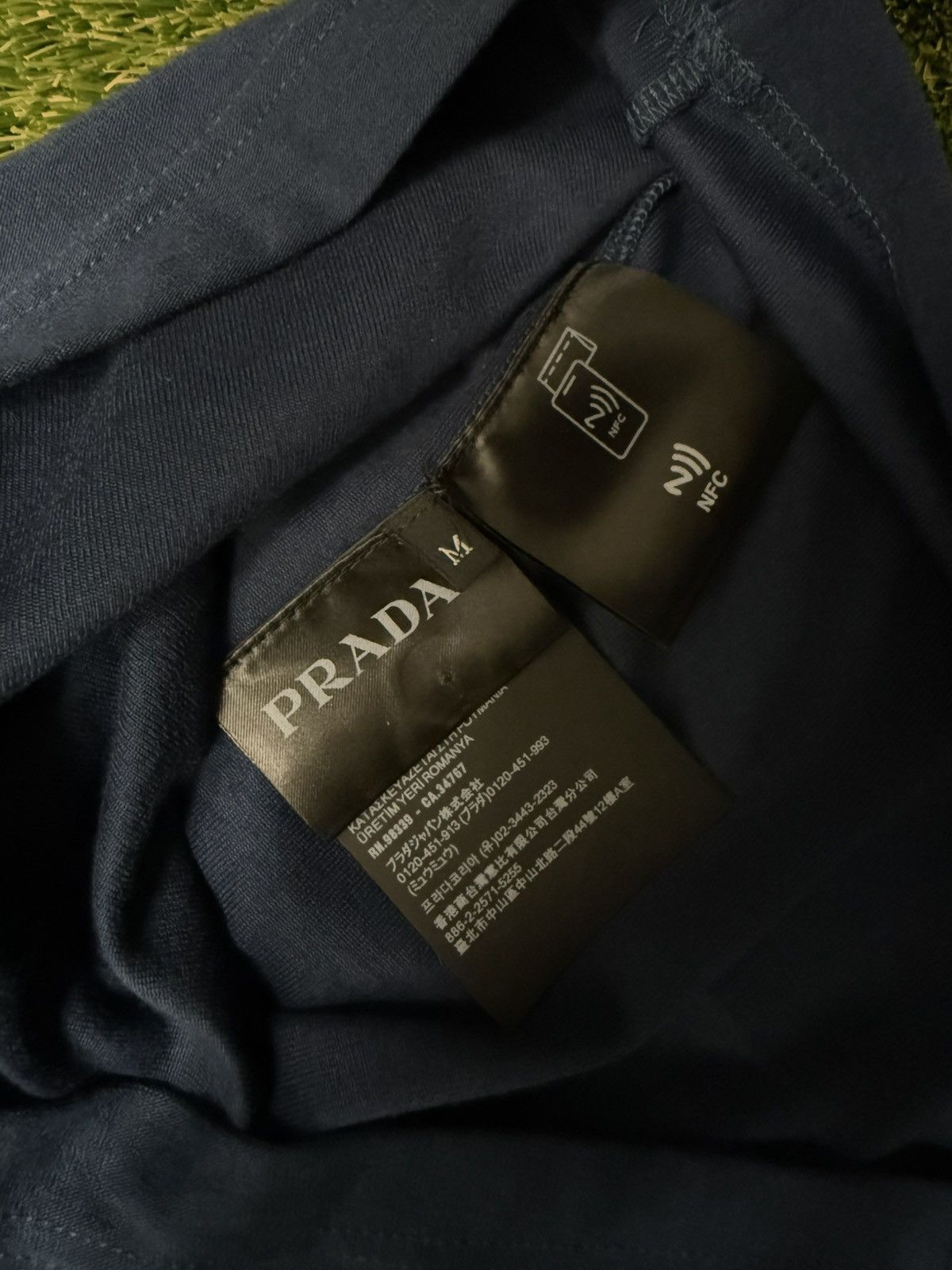 Prada Prada Men's Jersey Logo T-Shirt Size US M / EU 48-50 / 2 - 6 Thumbnail