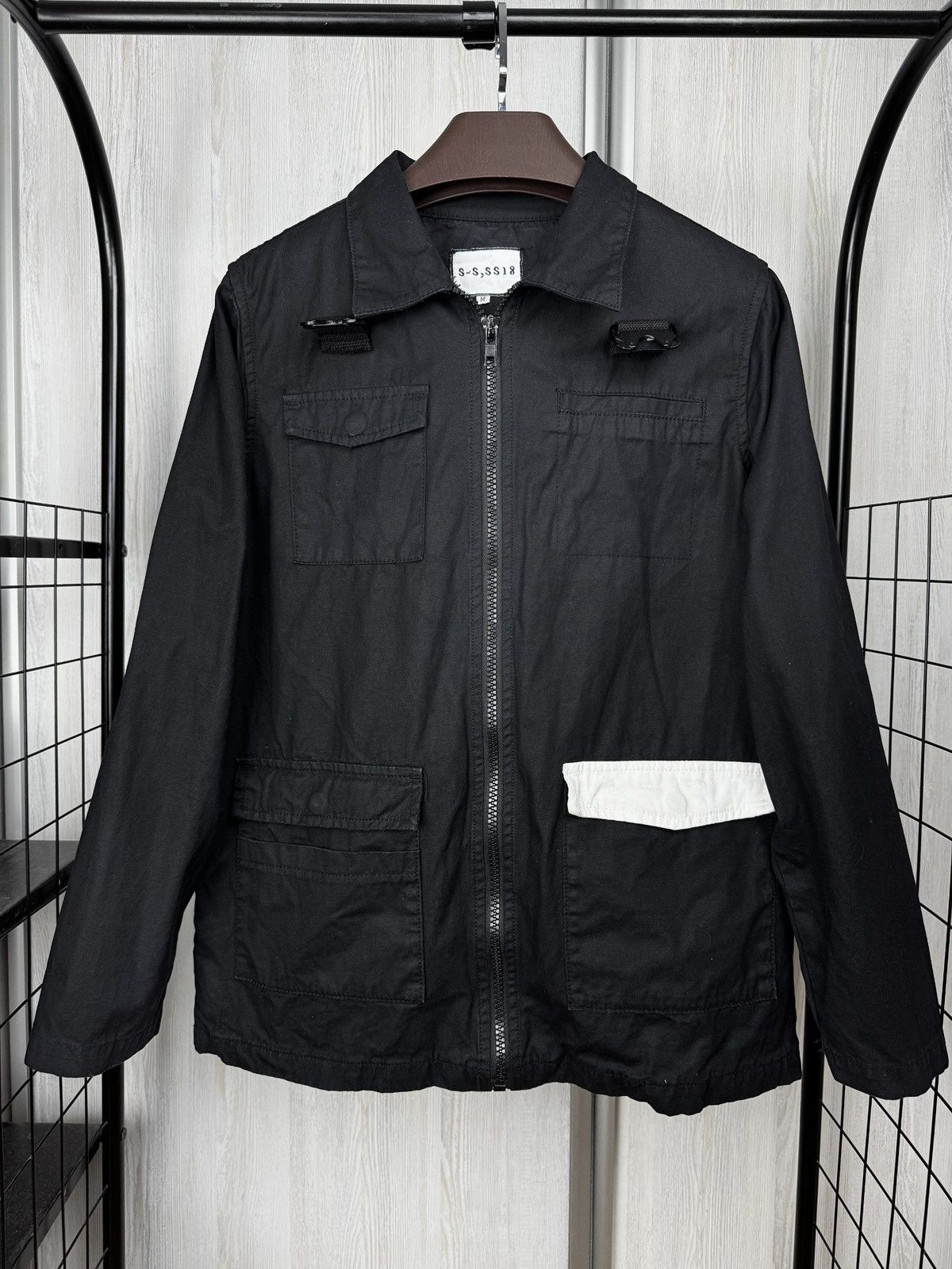 Other Sol-Sol South African brand black jacket with white pocket M Size US M / EU 48-50 / 2 - 2 Thumbnail