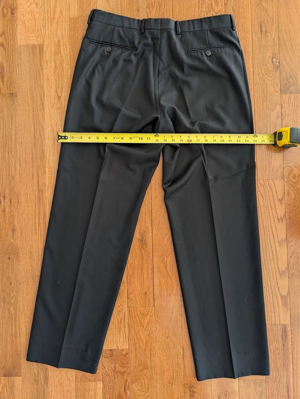 Emporio Armani Black Emporio ARMANI Mens Pants 36 x 32 w/ on-seam pockets Size 36R - 6 Thumbnail