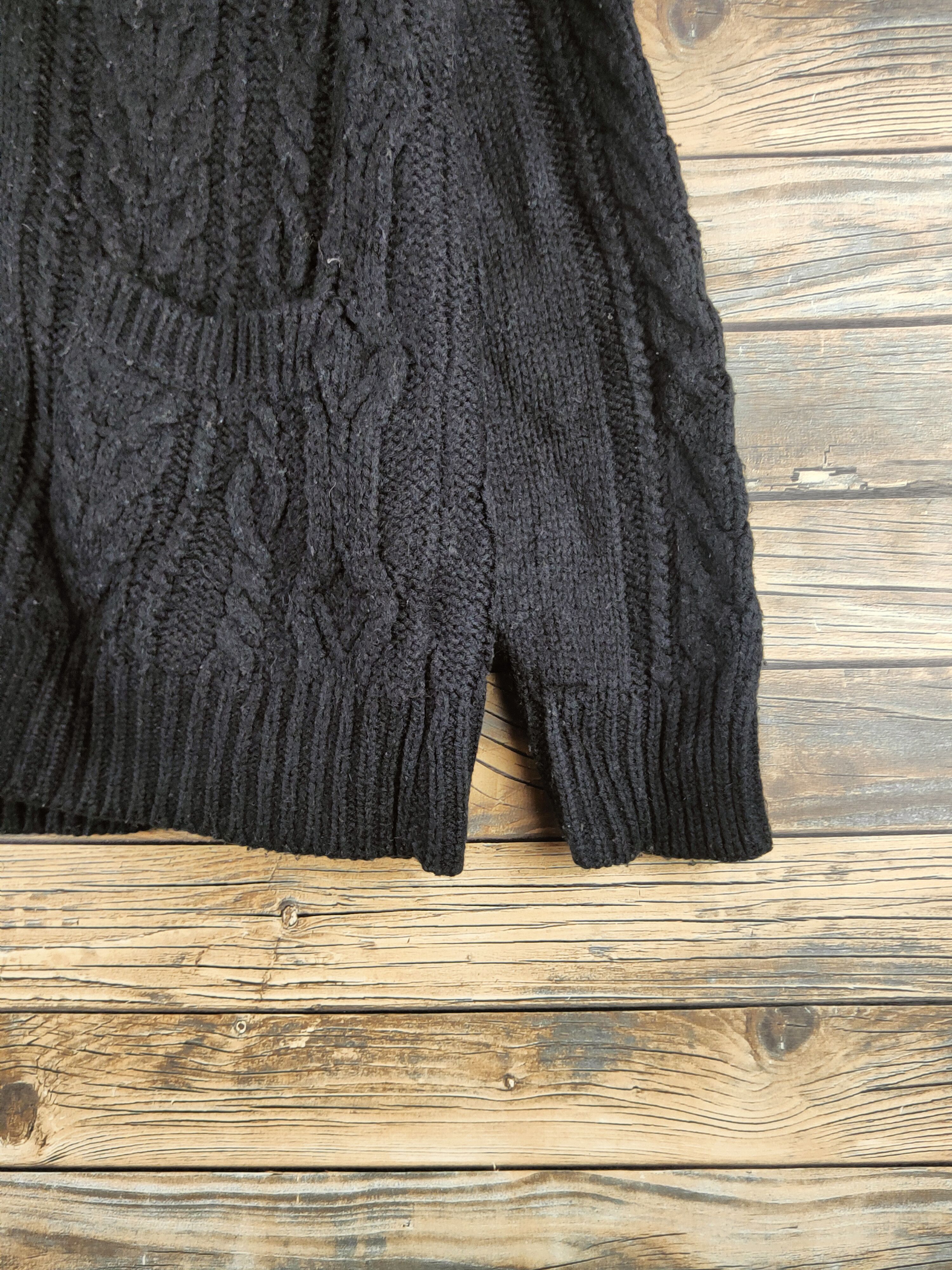 Japanese Brand DL Union Station Black Knitwear Sweaters #46-527 Size US M / EU 48-50 / 2 - 7 Thumbnail
