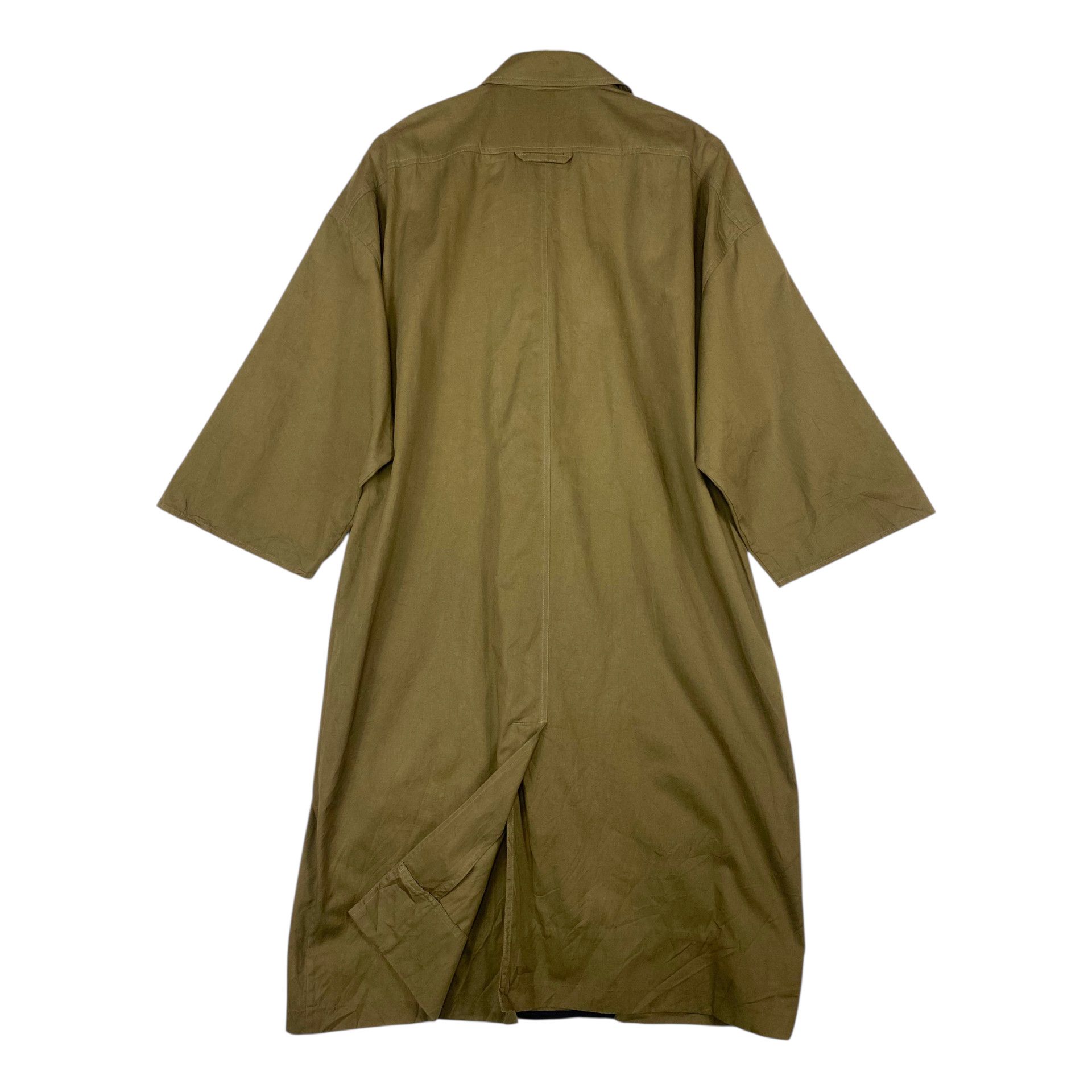Max Mara 💥80s MAX MARA SPORTMAX OLIVE TRENCH JACKET Size L / US 10 / IT 46 - 7 Thumbnail