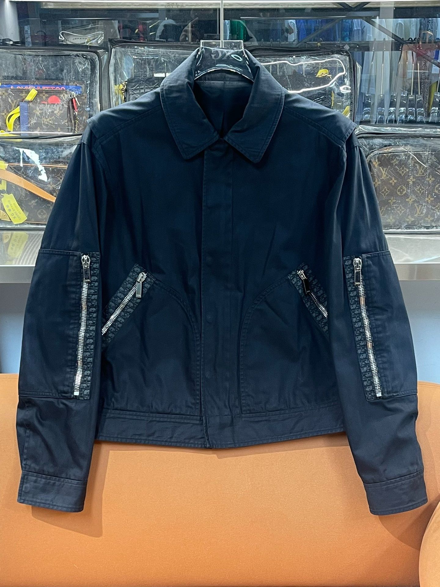 Dior Dior Men's Black Zip Pocket Jacket Size US S / EU 44-46 / 1 - 1 Thumbnail