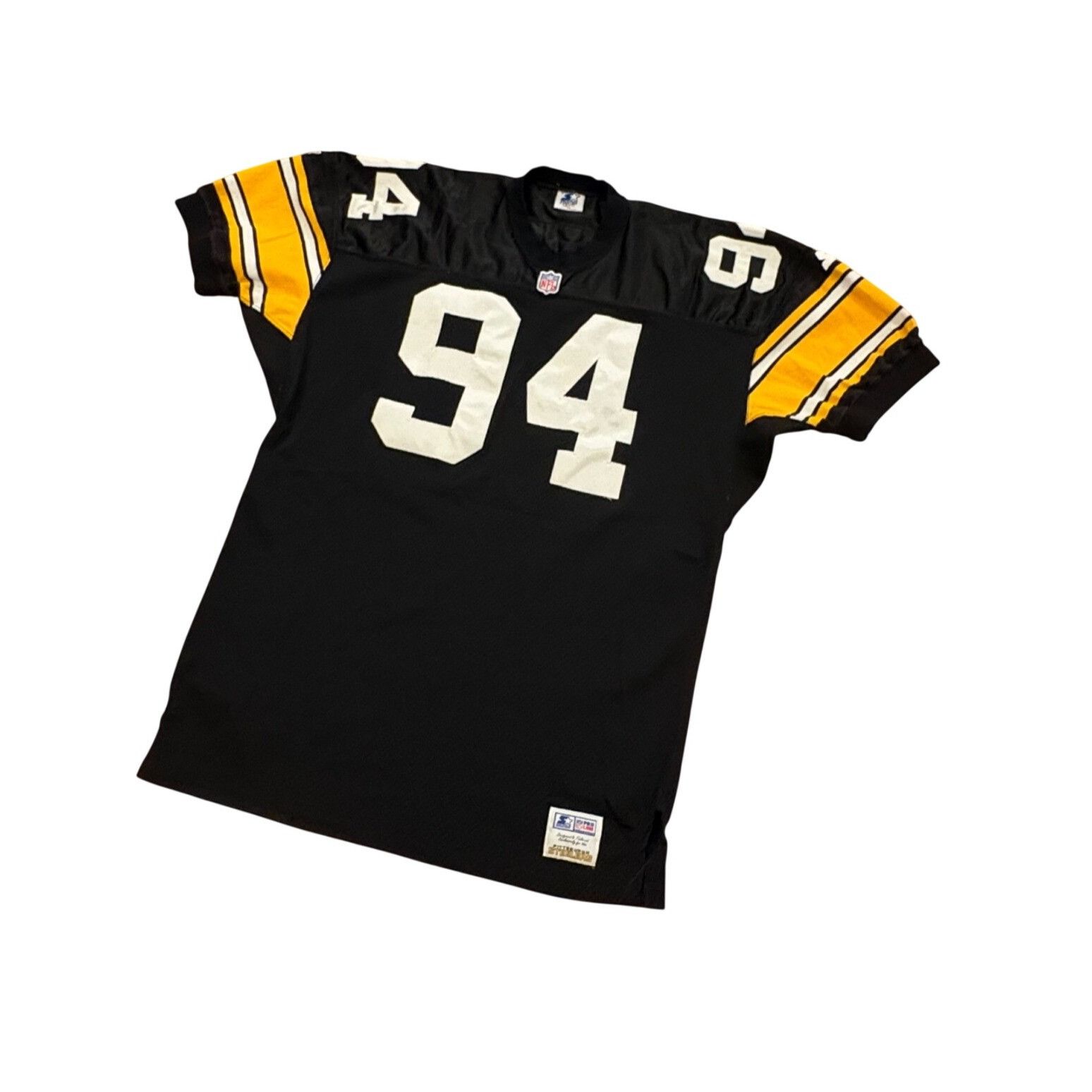 Starter Vintage 90s Starter Pittsburgh Steelers Chad Brown #94 Authe Size US XL / EU 56 / 4 - 4 Thumbnail