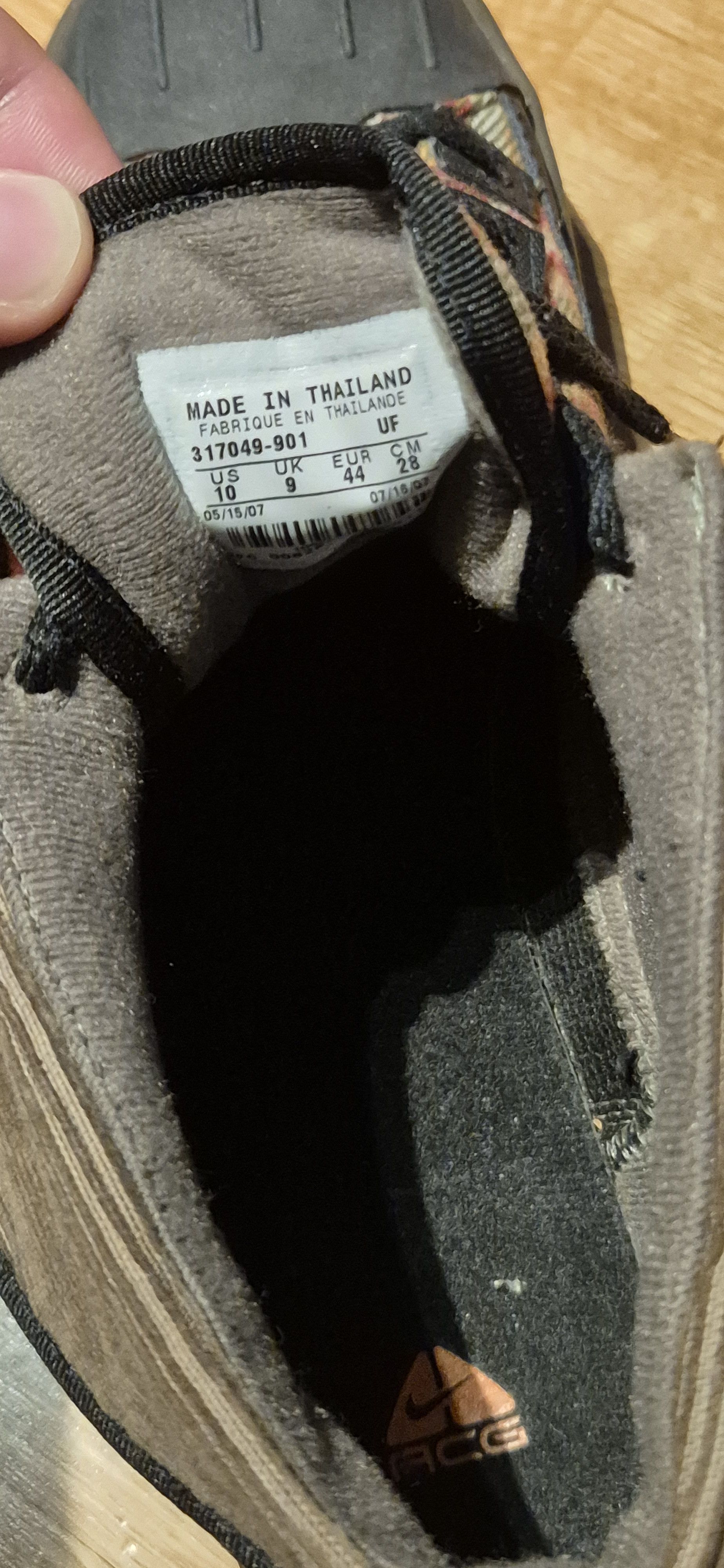 Nike ACG Nike ACG wooly high Size US 10.5 / EU 43-44 - 2 Thumbnail