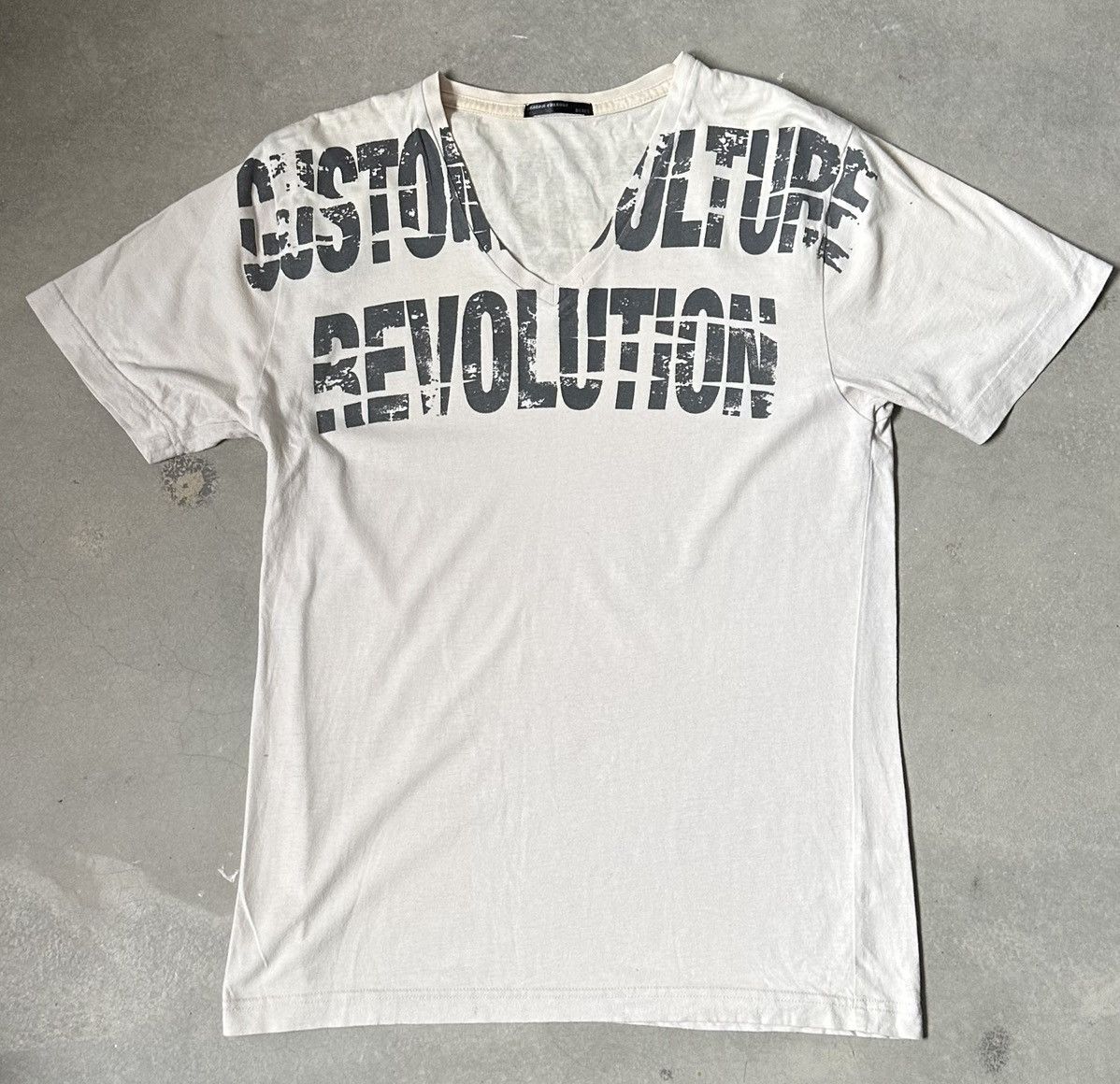 Japanese Brand CUSTOM CULTURE RECOLUTION DRESSED PUNK TEE Size US M / EU 48-50 / 2 - 2 Thumbnail