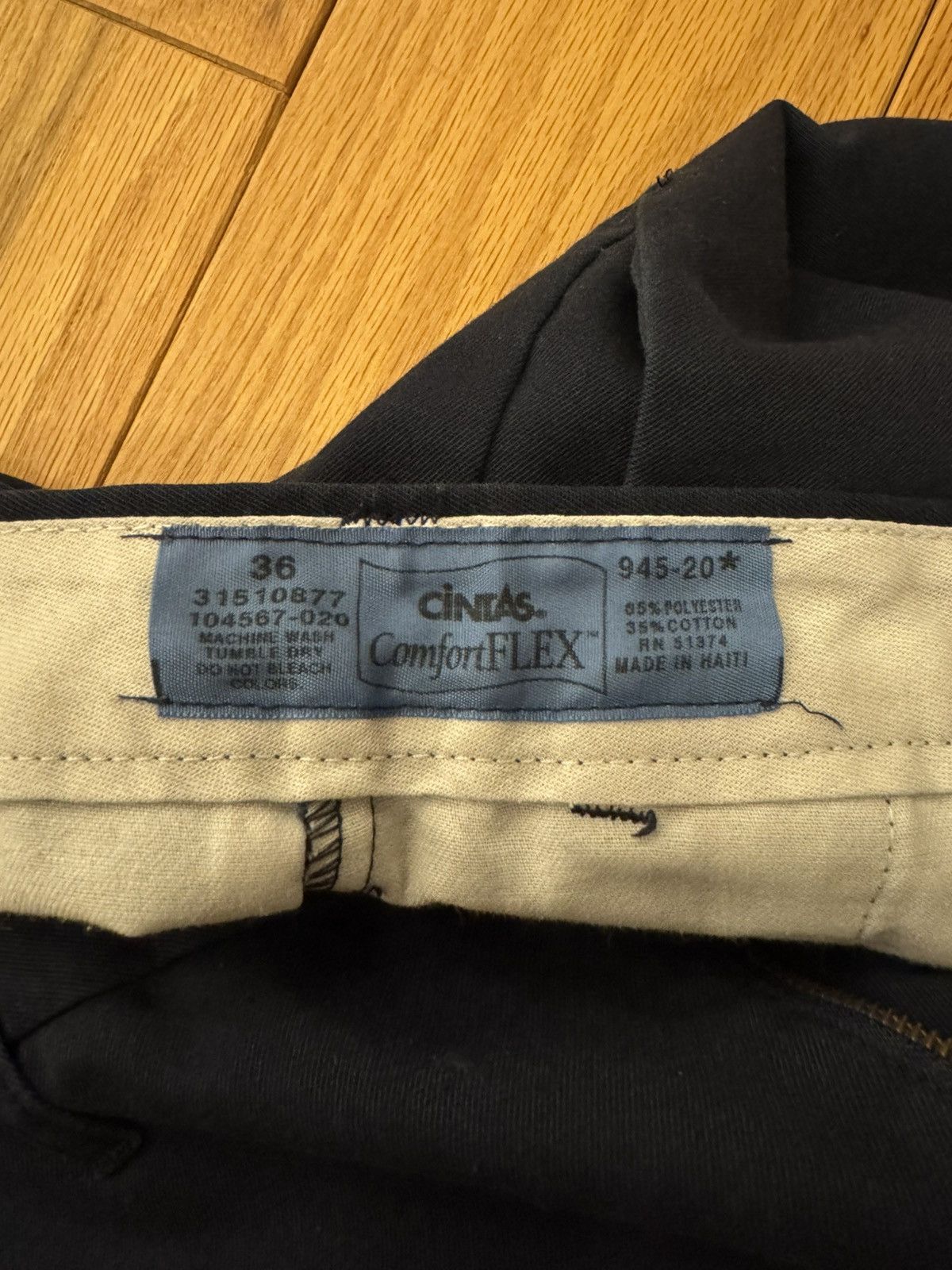 Other Cintas ComfortFLEX Black Work Pants – Size 36 Size US 34 / EU 50 - 3 Thumbnail