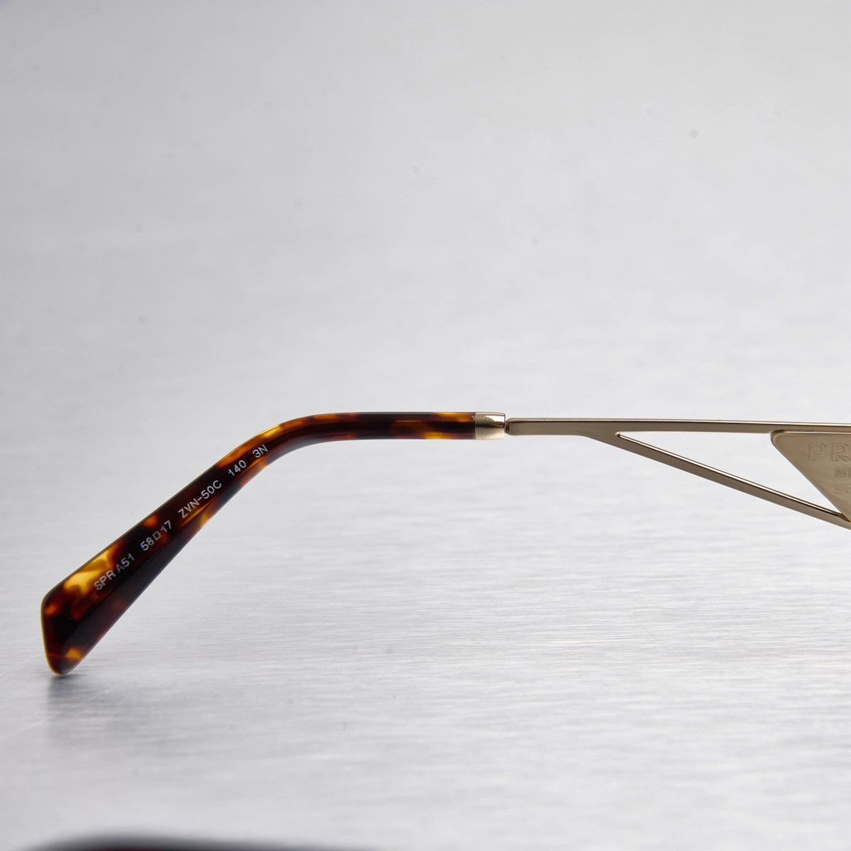 Prada PRADA 0PR A51S ZVN50C SUNGLASSES Size ONE SIZE - 6 Thumbnail