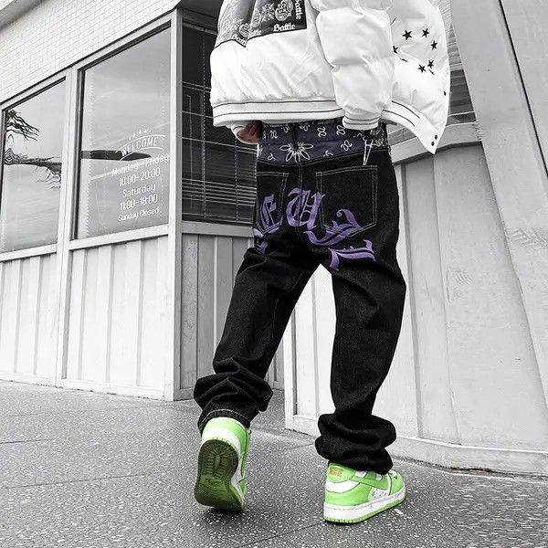 Japanese Brand Hitomi x Reia Paisley Bandana Carpenter Denim Jeans Size US 32 / EU 48 - 3 Thumbnail