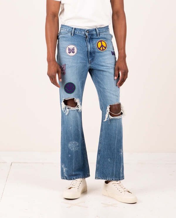 Needles Needles Assorted Patched Flare Jeans Kapital Gallery Dept Size US 34 / EU 50 - 10 Thumbnail