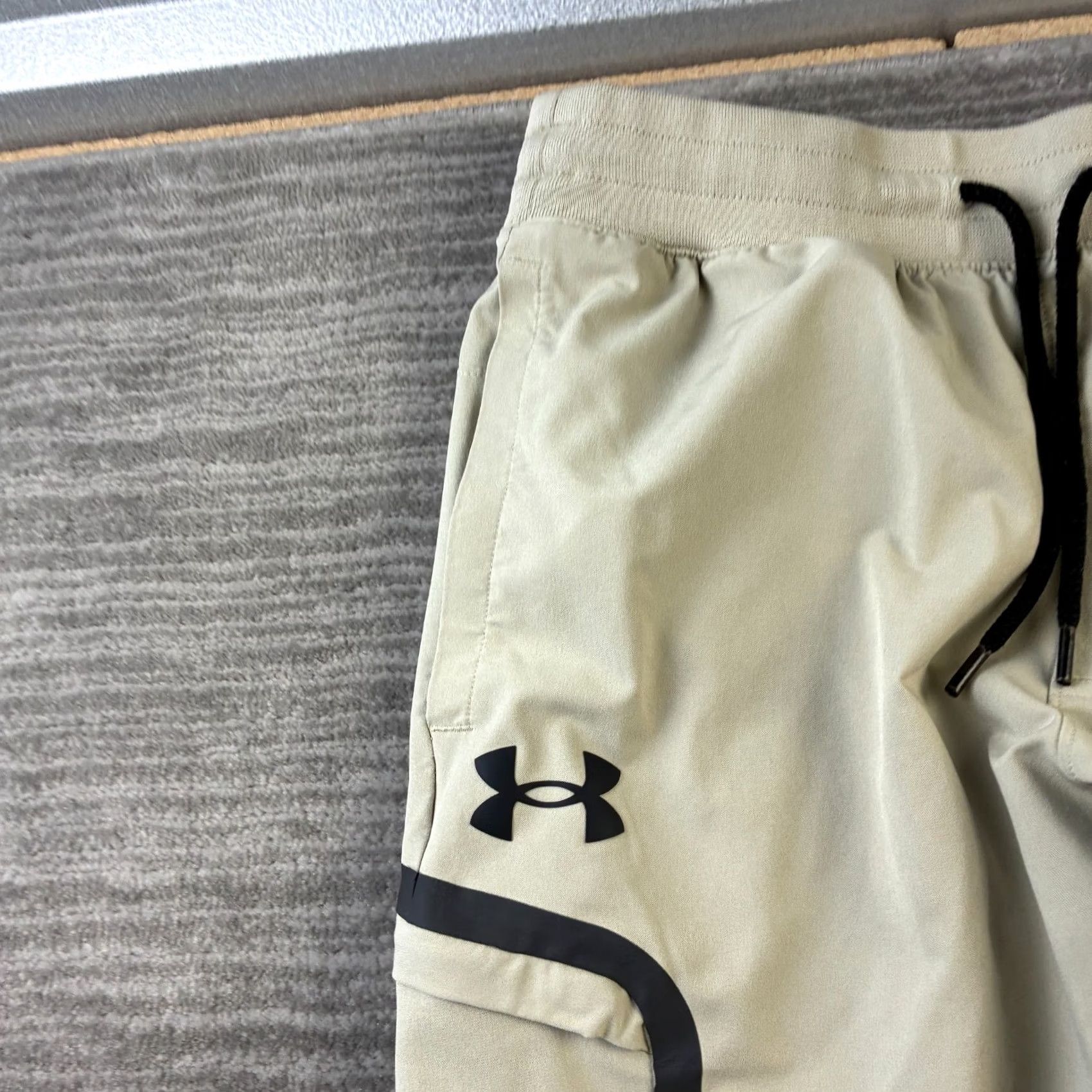 Under Armour Under armour Pants Mens Medium Tan Elite Sportstyle Joggers Sweatpants Size US 31 - 4 Thumbnail