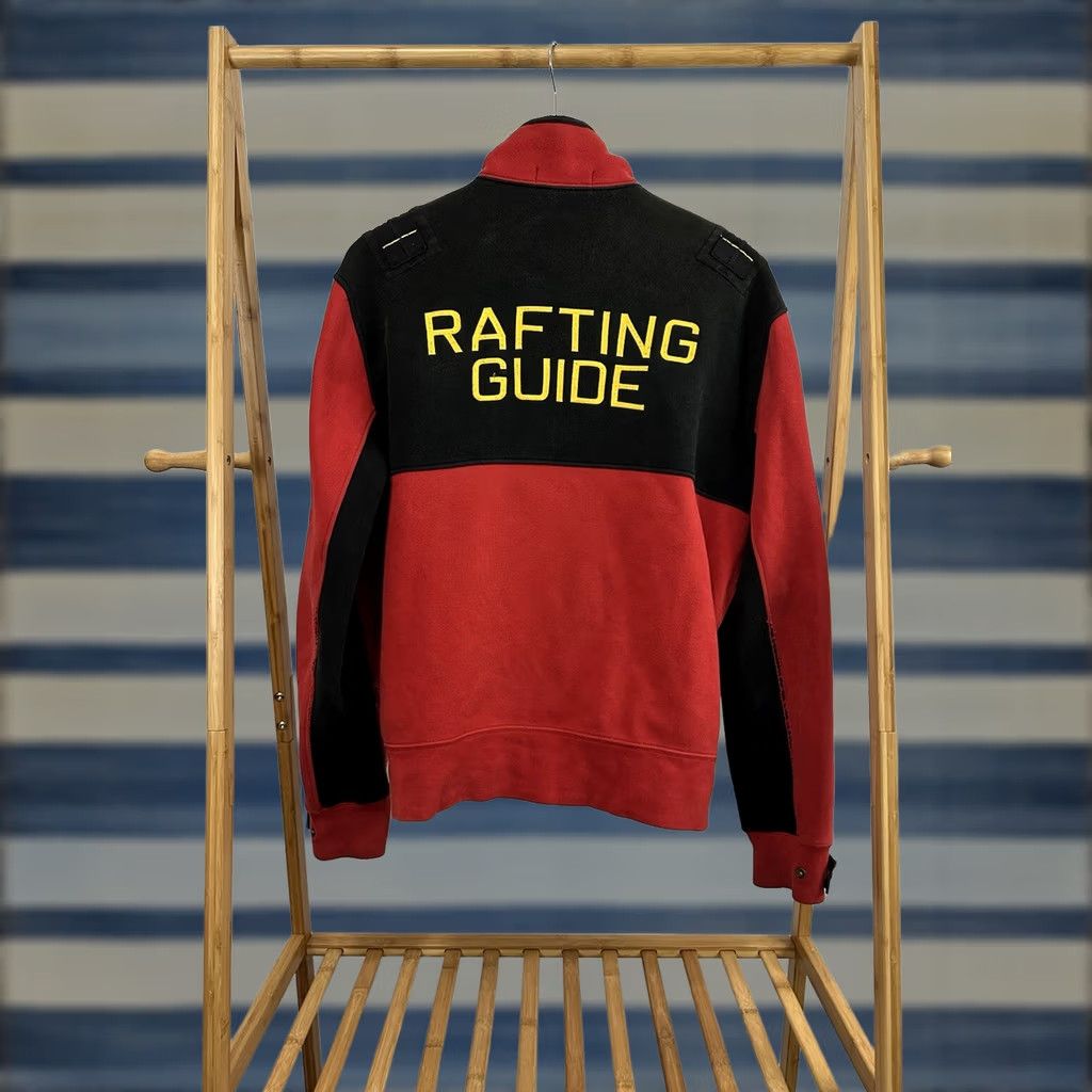 Polo Ralph Lauren VTG 90s Polo Ralph Lauren Jacket M Red Cotton Polo Ralph Lauren Rafting Guide C1 Class Full Zip Military Jacket Mens Size US M / EU 48-50 / 2 - 1 Thumbnail