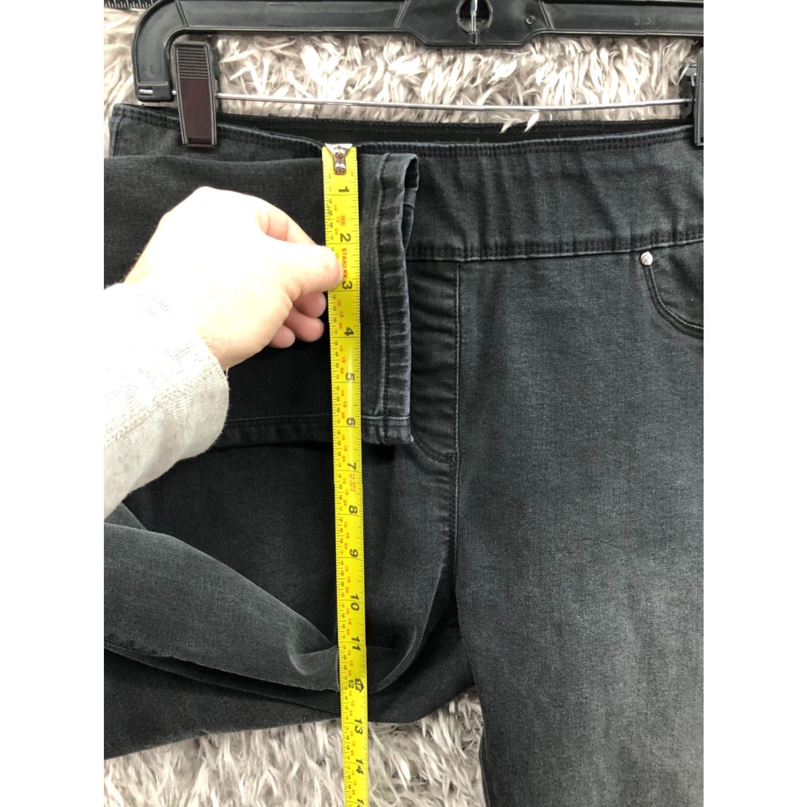 Vintage BluBerry Jeans Slim Straight BluBerry Womens Size L Mid Rise Stretch Denim Blue 5-Pocket Regular 28 in Waist 29 in Inseam Size 36" / US 14 / IT 50 - 4 Thumbnail
