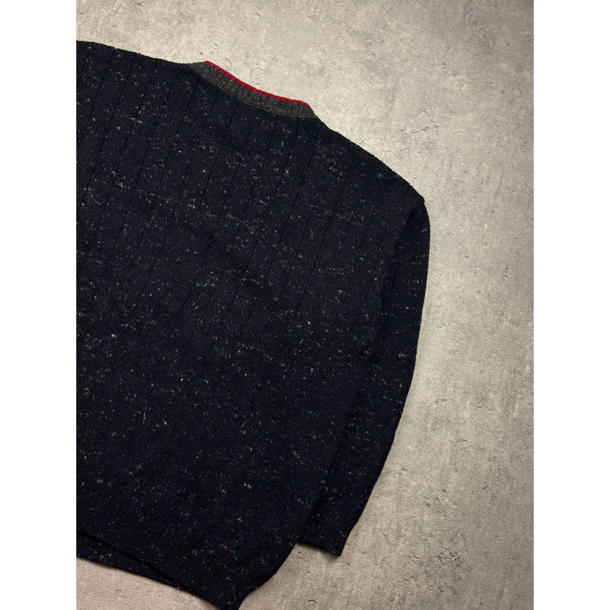 Iceberg Vintage Iceberg Jeans Mens Graphic Knit Sweater Bold Red & G Size US M / EU 48-50 / 2 - 8 Thumbnail