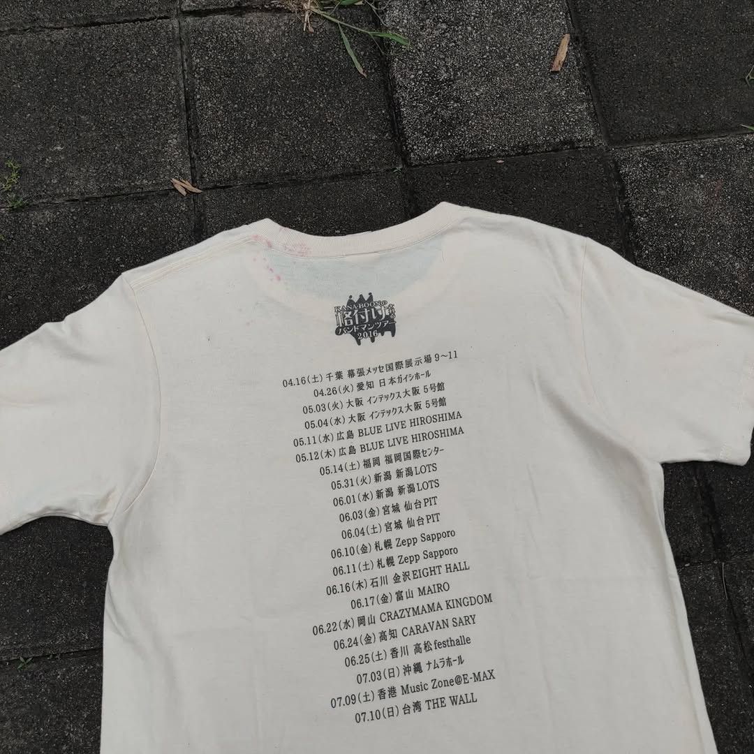 Band Tees Kana-Boon Tour 2016 Japan Band Tee Size US M / EU 48-50 / 2 - 4 Thumbnail