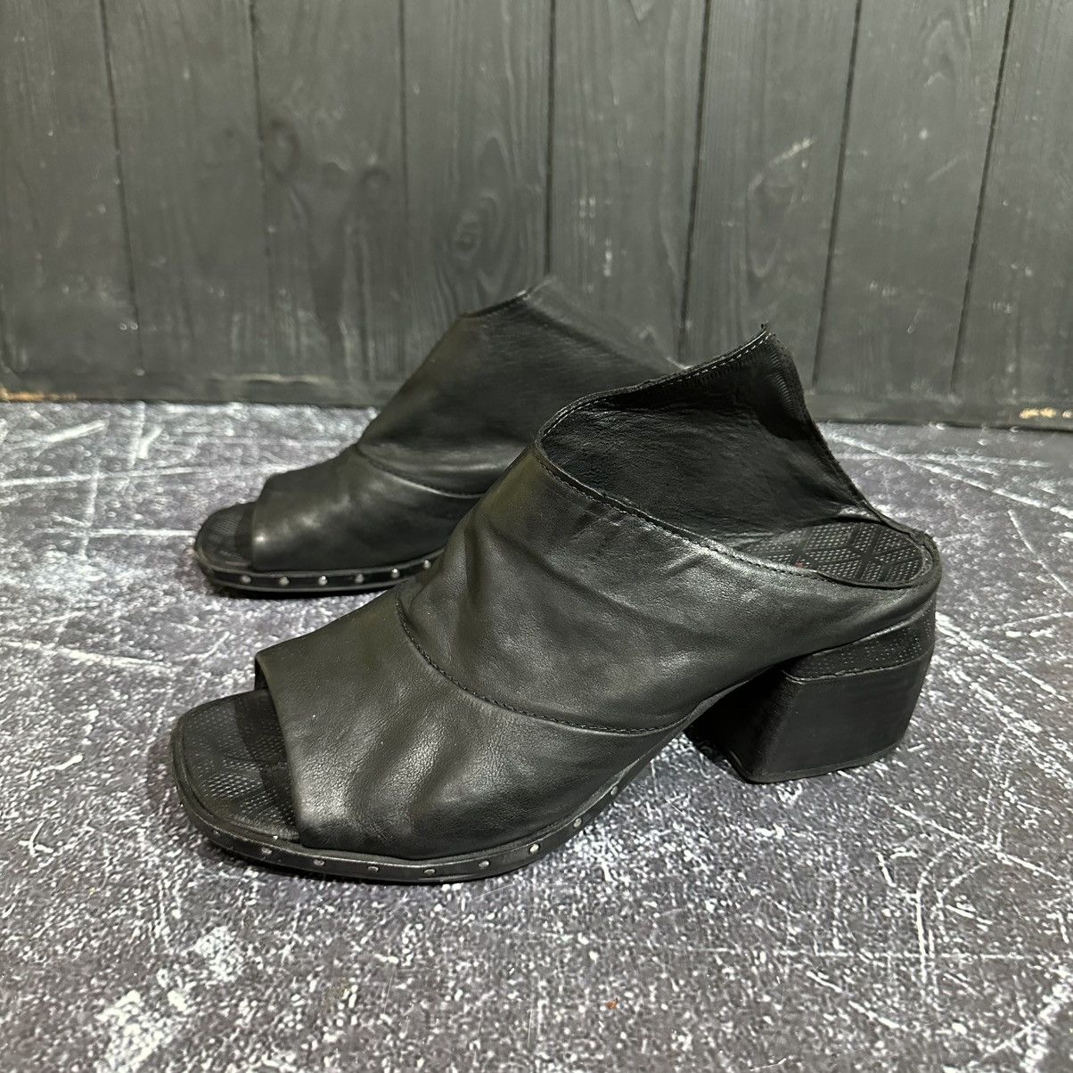 A.S.98 A.S 98 Airsteps Women’s Leather Sandals 38s Rick Owens Style Size US 8 / IT 38 - 3 Thumbnail