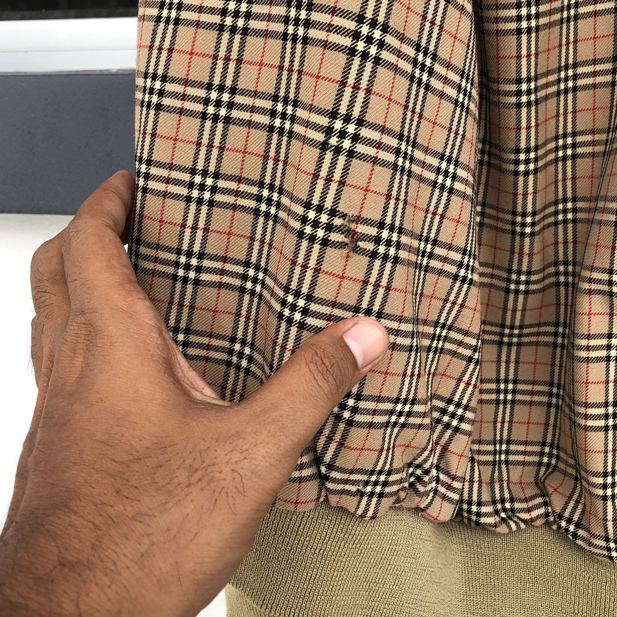 Burberry Vintage Burberrys Prorsum Lined Novacheck Bomber Jacket Size US M / EU 48-50 / 2 - 18 Thumbnail