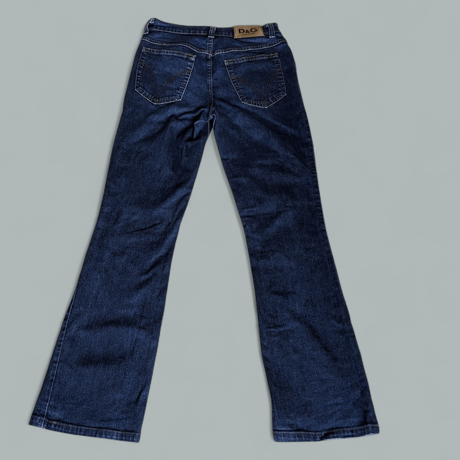 Dolce & Gabbana Vintage D&G Dolce & Gabbana Bootcut Flare Jeans 30/44 Y2K Size 30" / US 8 / IT 44 - 11 Thumbnail
