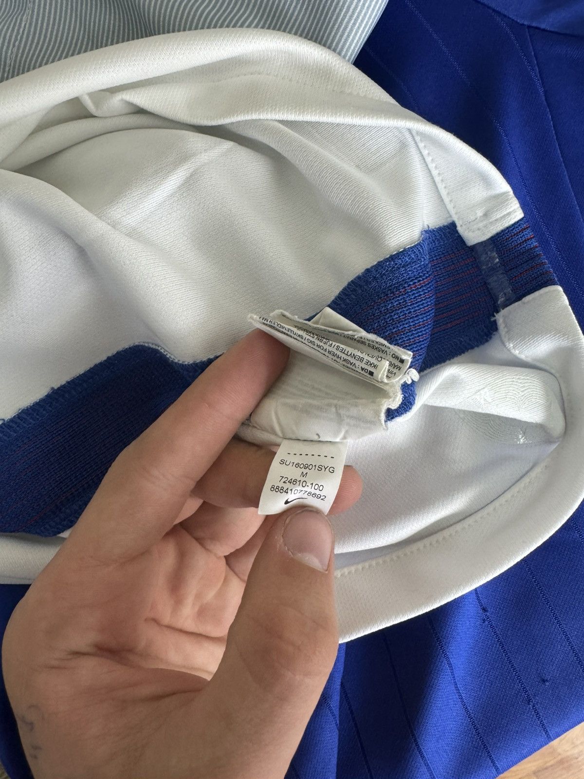 Nike × Vintage Nike England Home Jersey 2016 Youth Men’s White Size US M / EU 48-50 / 2 - 10 Thumbnail