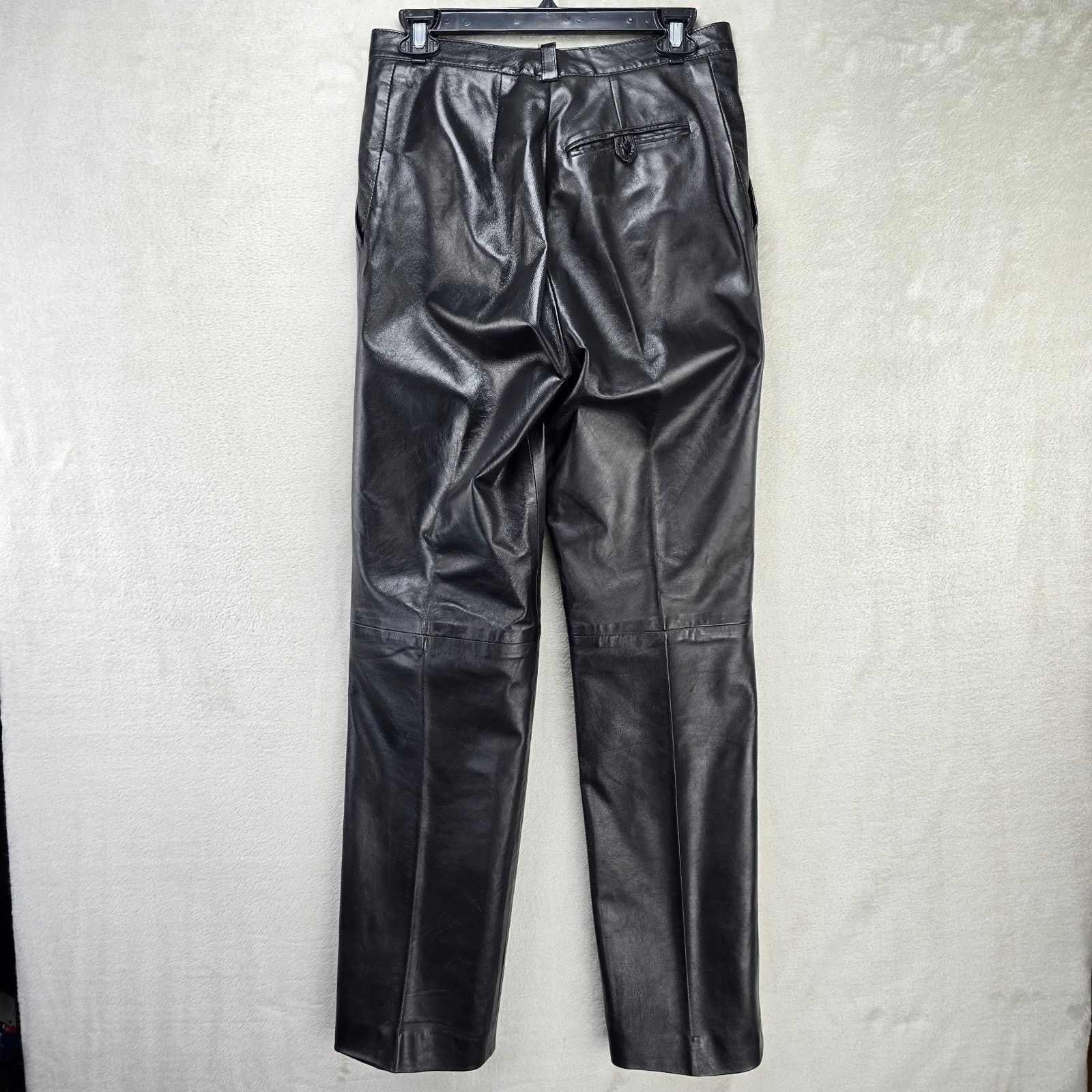 Paco Rabanne Vintage Paco Rabanne Paris Leather Pants 34 (Fit 28x32) 70s Size 28" / US 6 / IT 42 - 8 Thumbnail