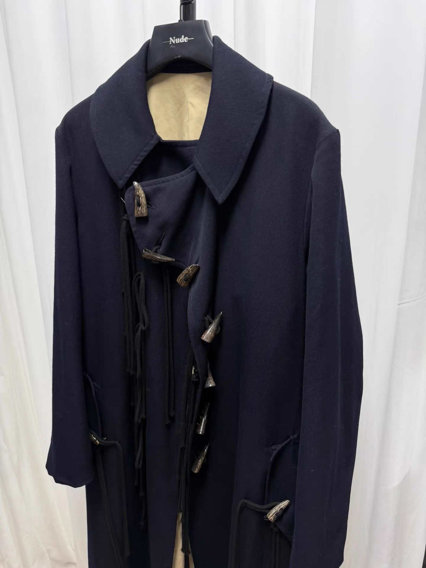 Yohji Yamamoto yohji yamamoto pour homme Toggle Coat K20 Size US M / EU 48-50 / 2 - 2 Thumbnail