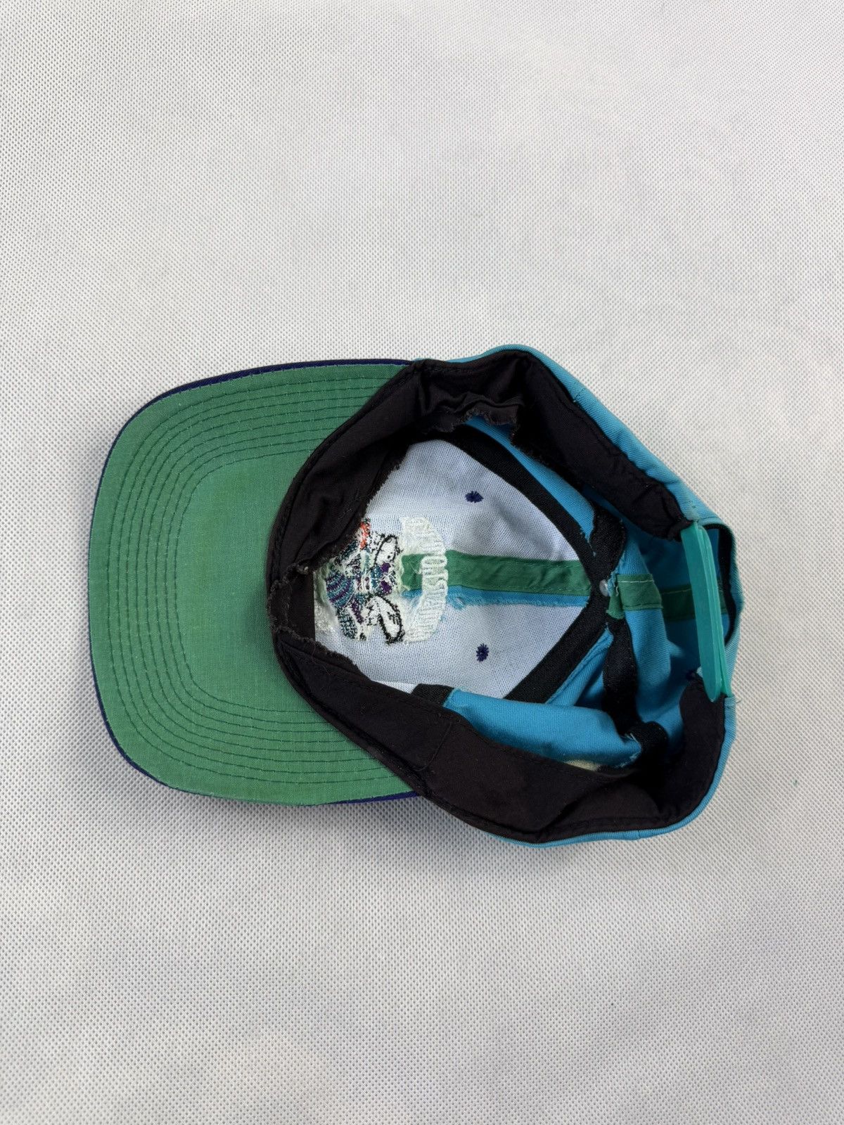 NBA NBA Charlotte Hornets Vintage 90's Adjustable Hat Size ONE SIZE - 3 Thumbnail