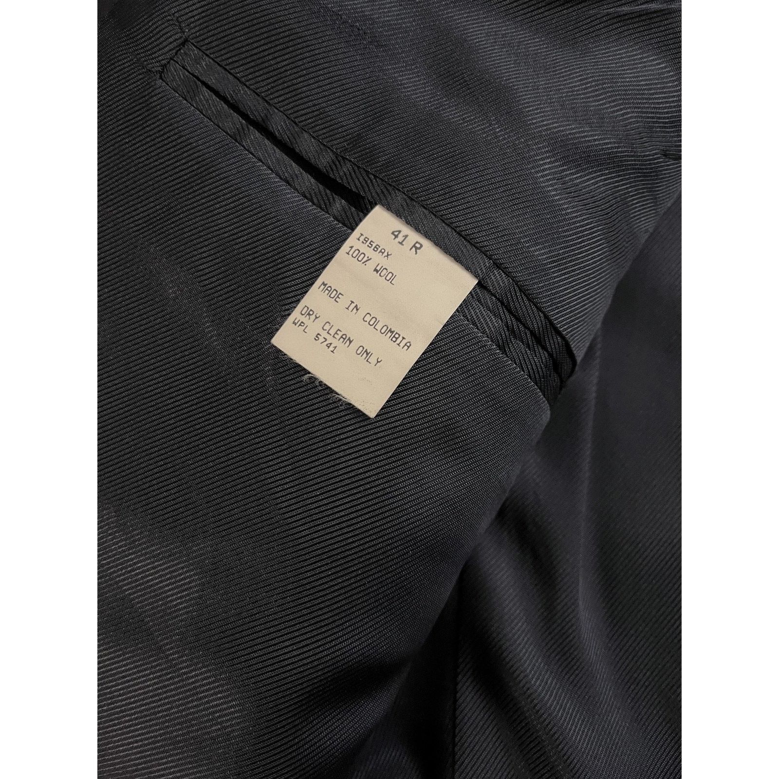 Oscar De La Renta Oscar De La Renta Navy Blue Wool Blazer 41R Tailored Luxury Size 42R - 2 Thumbnail