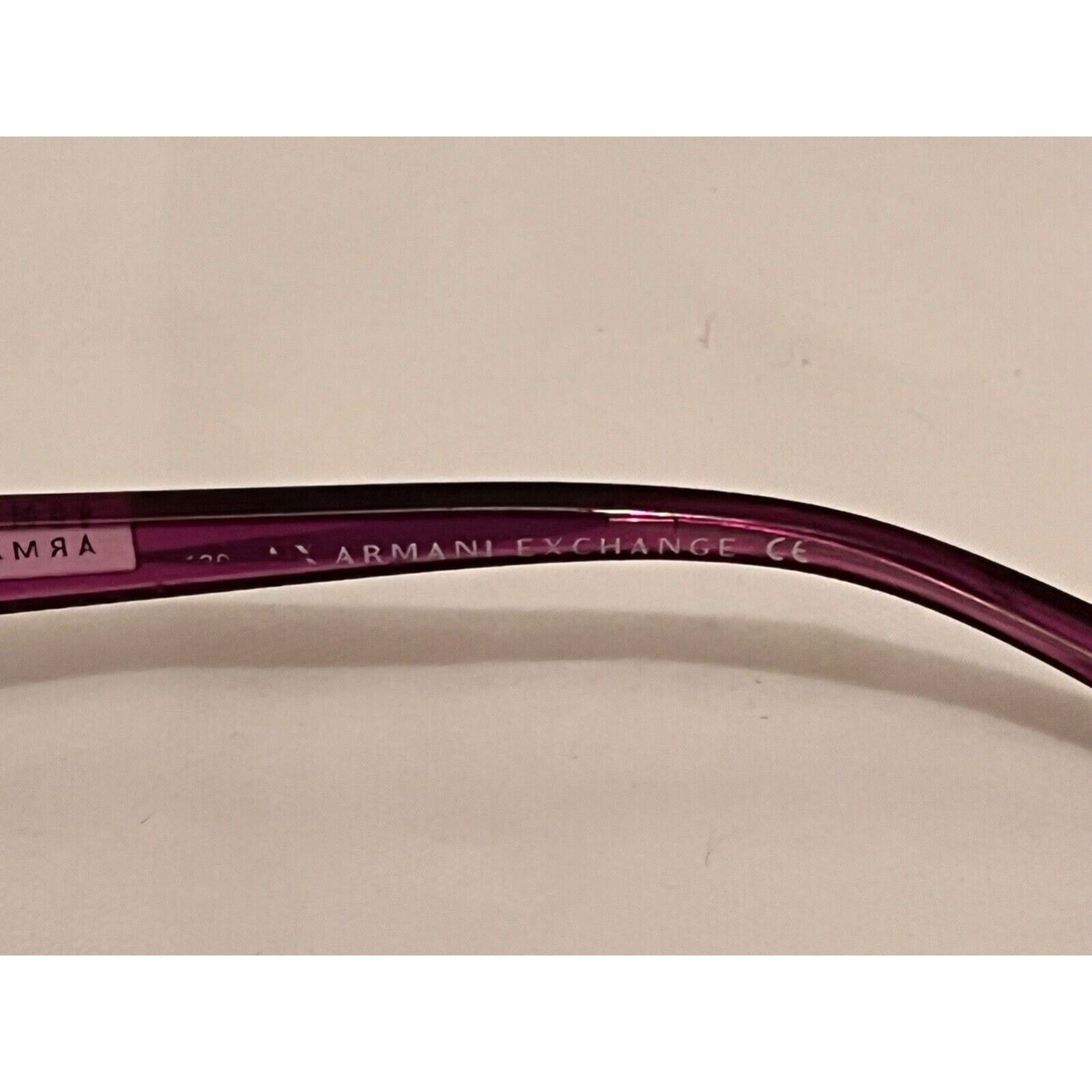 Armani Exchange Armani Exchange Glasses Frame ~ With Case ~ Purple Size ONE SIZE - 8 Thumbnail