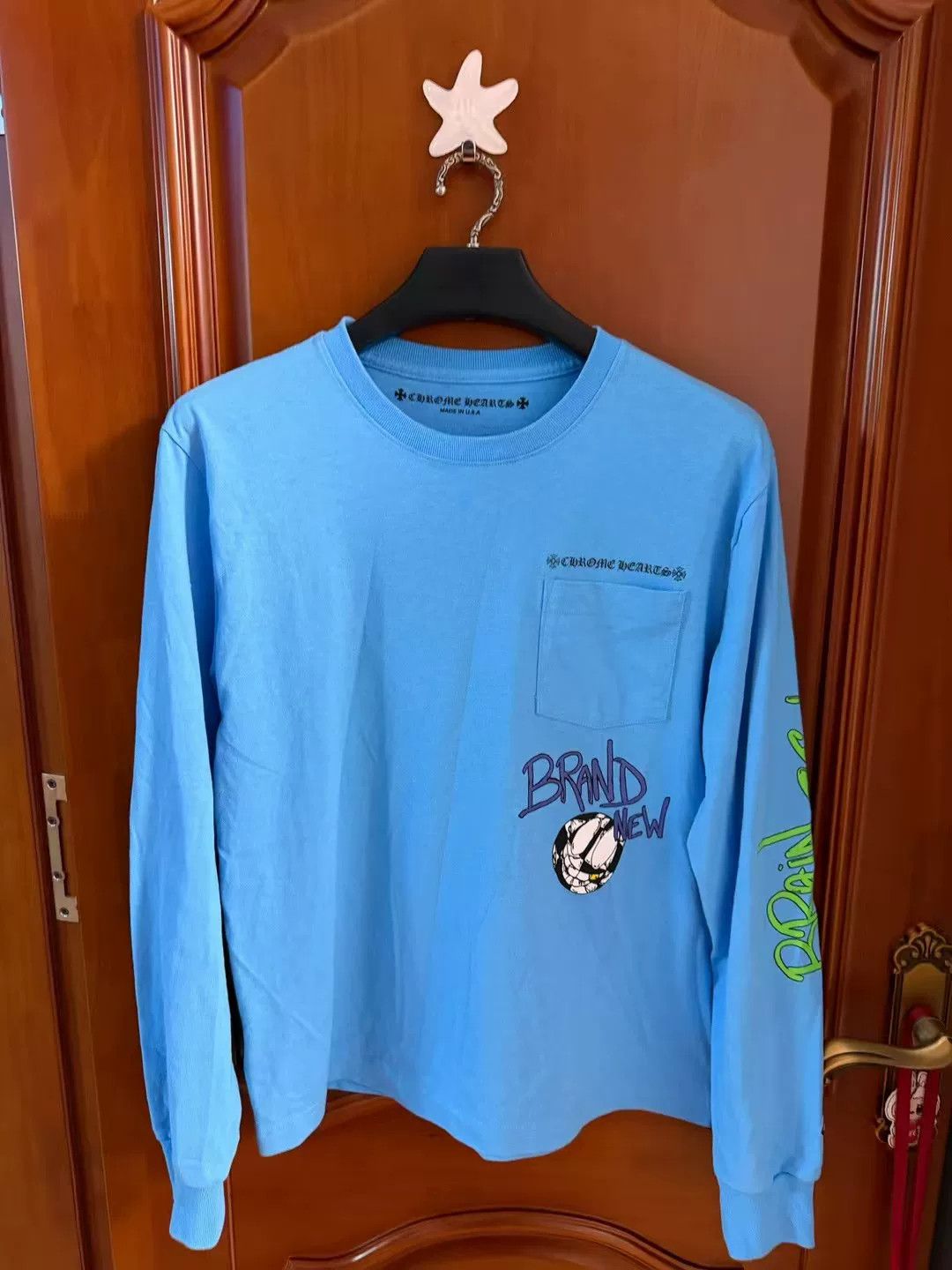 Chrome Hearts blue long sleeve Chrome Hearts sweatshirt Size US M / EU 48-50 / 2 - 1 Thumbnail