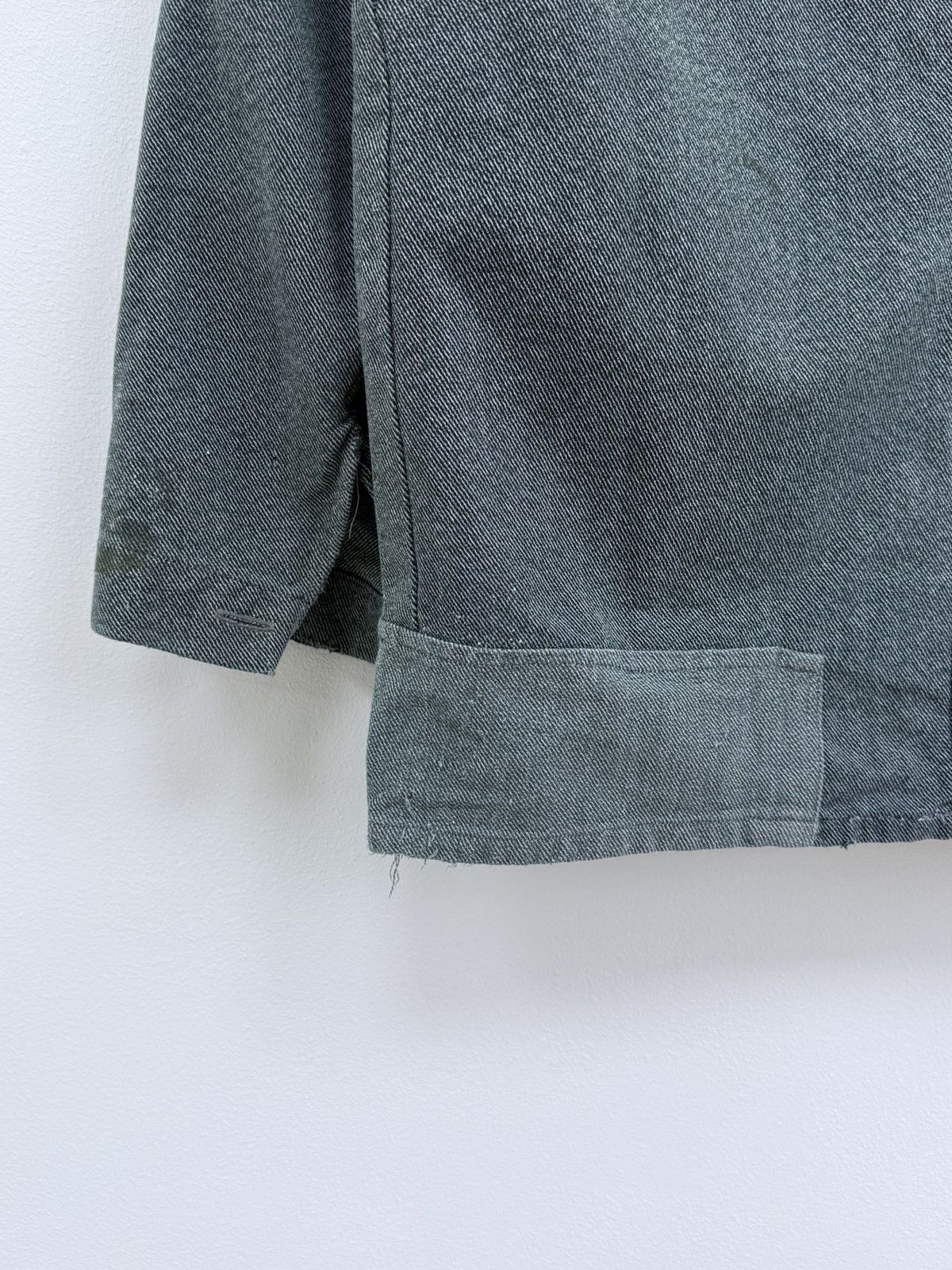 Le Laboureur Vintage 70s Swiss Distressed Chore Work Jacket Size US M / EU 48-50 / 2 - 9 Thumbnail