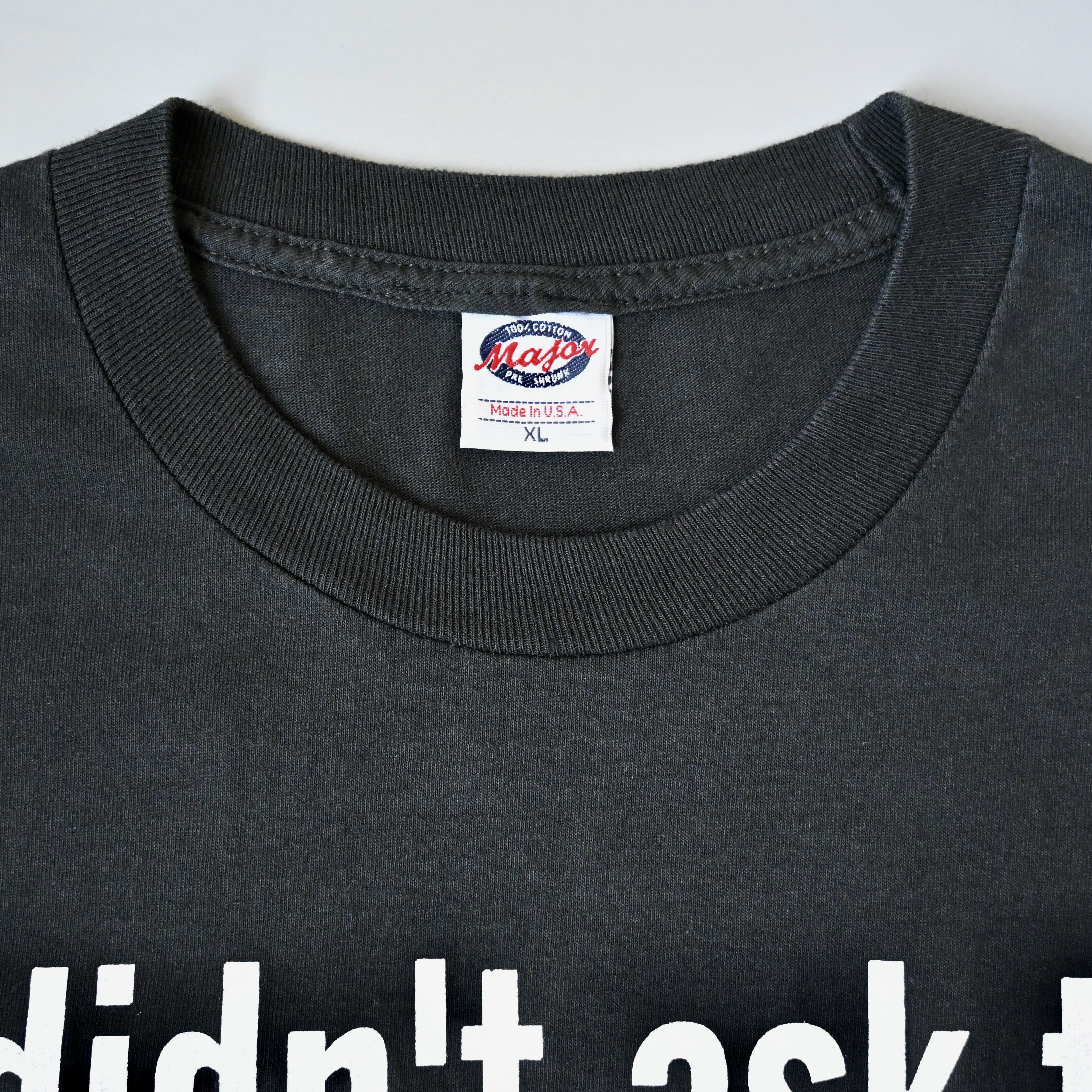 Vintage VTG 1990s "I didn't ask to B A Mexican" t-shirt made in USA Size US XL / EU 56 / 4 - 5 Thumbnail