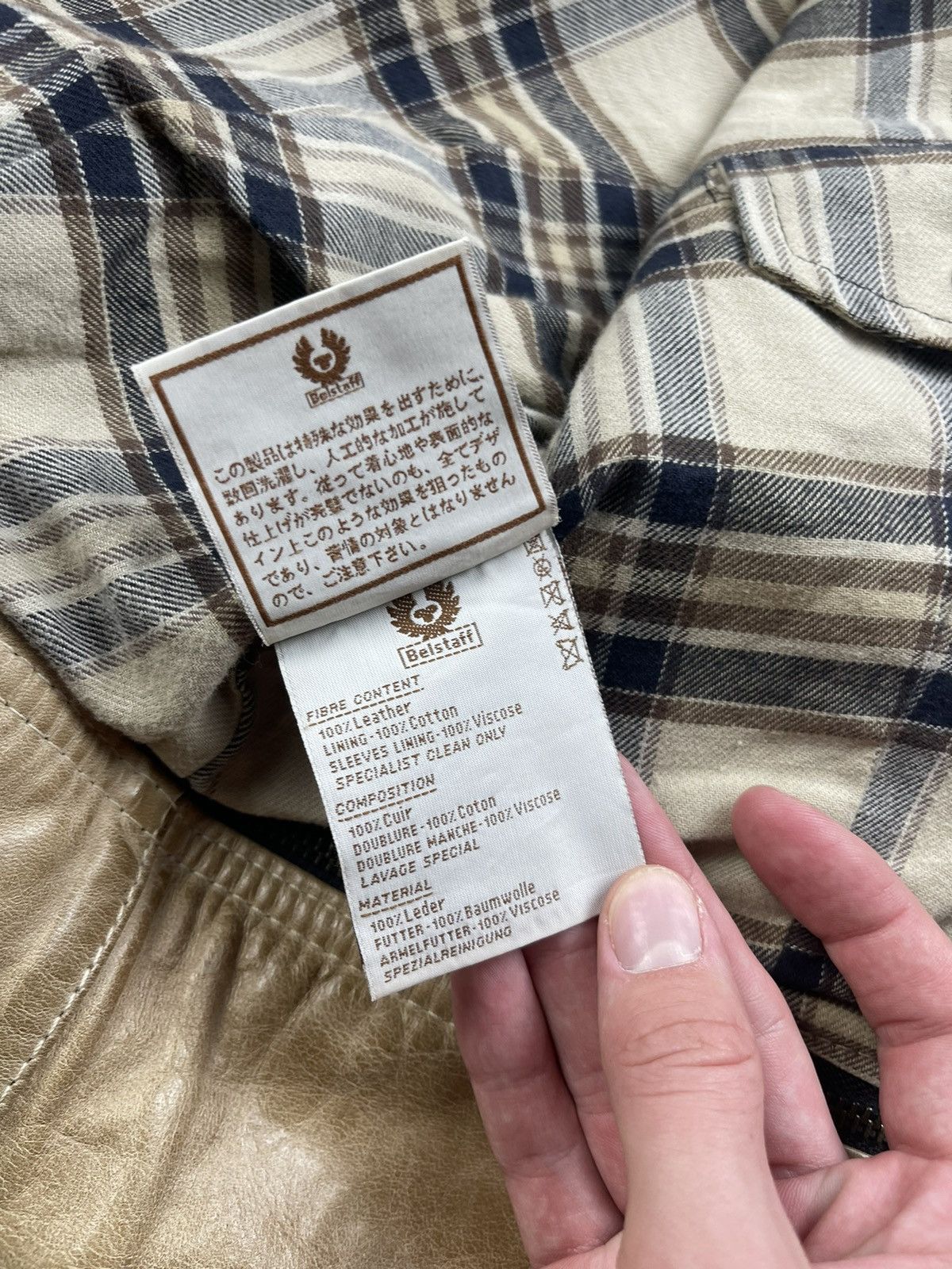 Belstaff × Vintage Belstaff International Tour Master Trophy Leather Biker Size M / US 6-8 / IT 42-44 - 14 Thumbnail