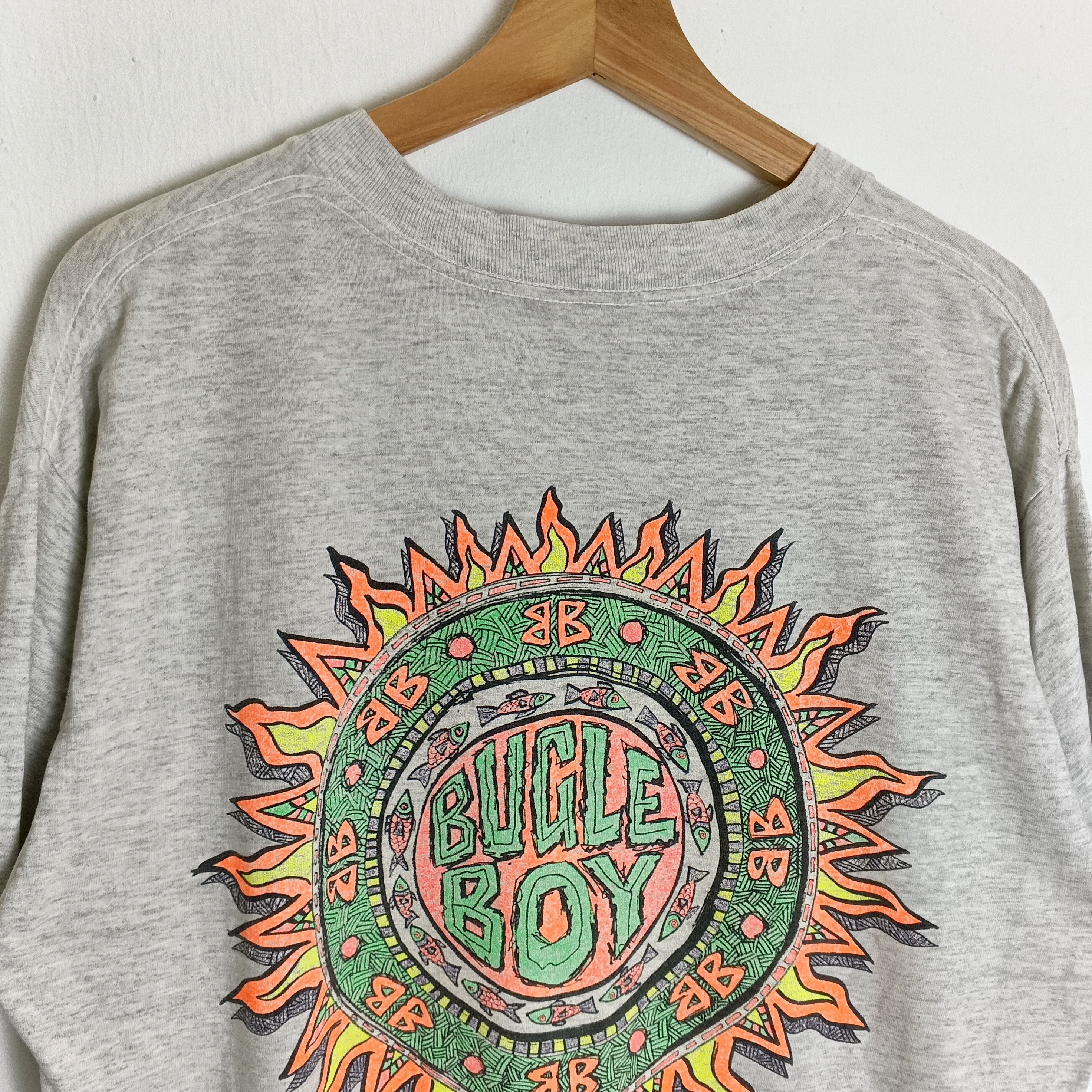 Bugle Boy Vintage 90's Surf Bungle Boy Single Stitch Size US M / EU 48-50 / 2 - 2 Thumbnail