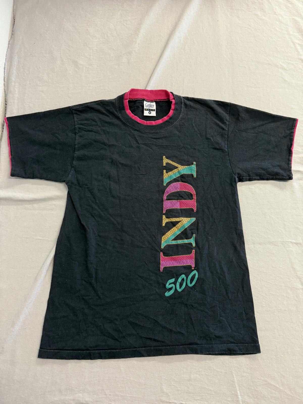 Designer Vintage Indy 500 T-shirt 1980s Indianapolis 500 Tee - M Size US M / EU 48-50 / 2 - 1 Thumbnail