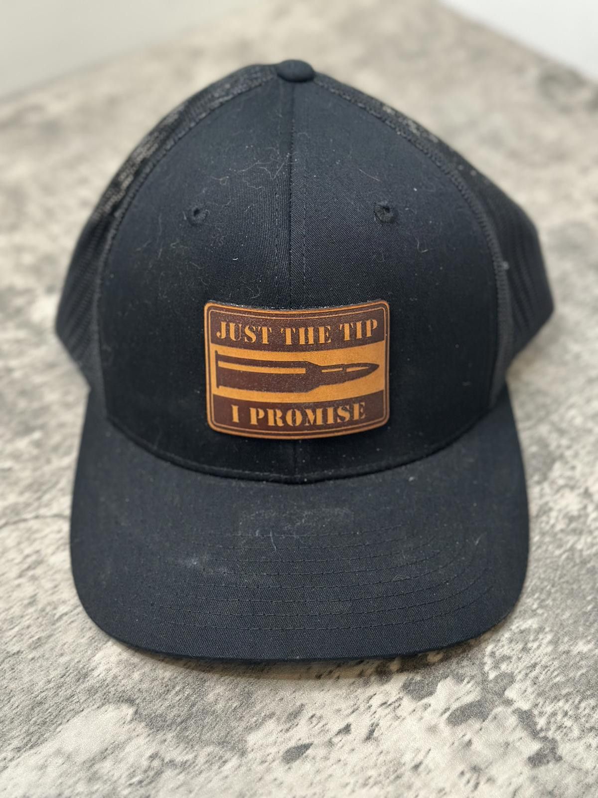 Designer Just the Tip Trucker Hat - Black Size ONE SIZE - 1 Thumbnail