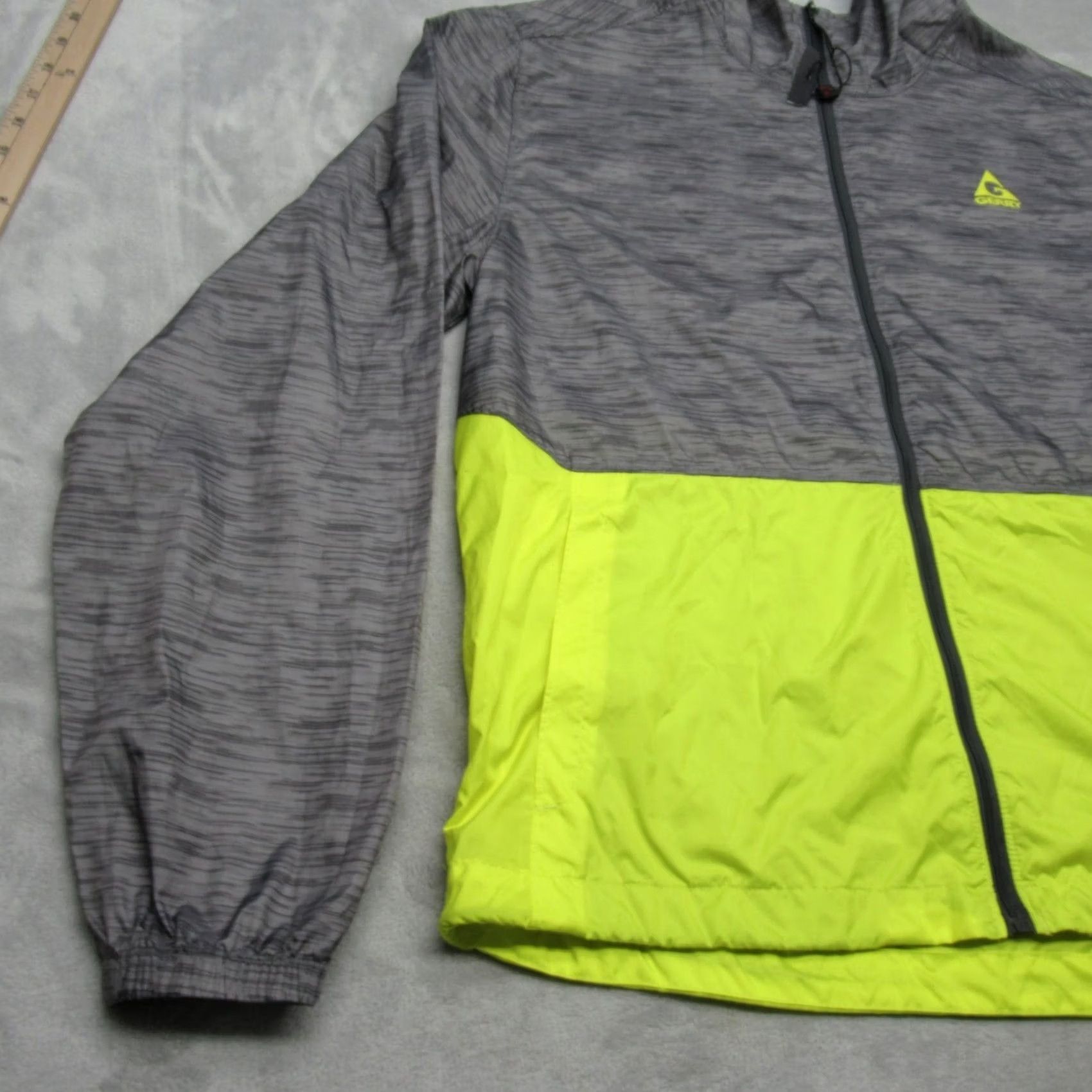 Vintage Gerry Jacket Mens Medium Gray YLW Lightweight Packable Hood Full Zip Windbreaker Size US M / EU 48-50 / 2 - 4 Thumbnail