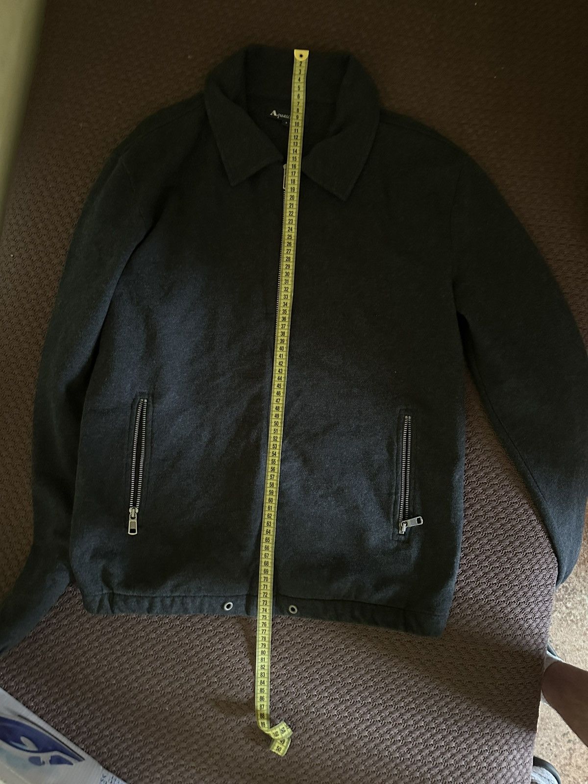Aquascutum × Vintage Aquascutum Zip Sweater Size US M / EU 48-50 / 2 - 9 Thumbnail
