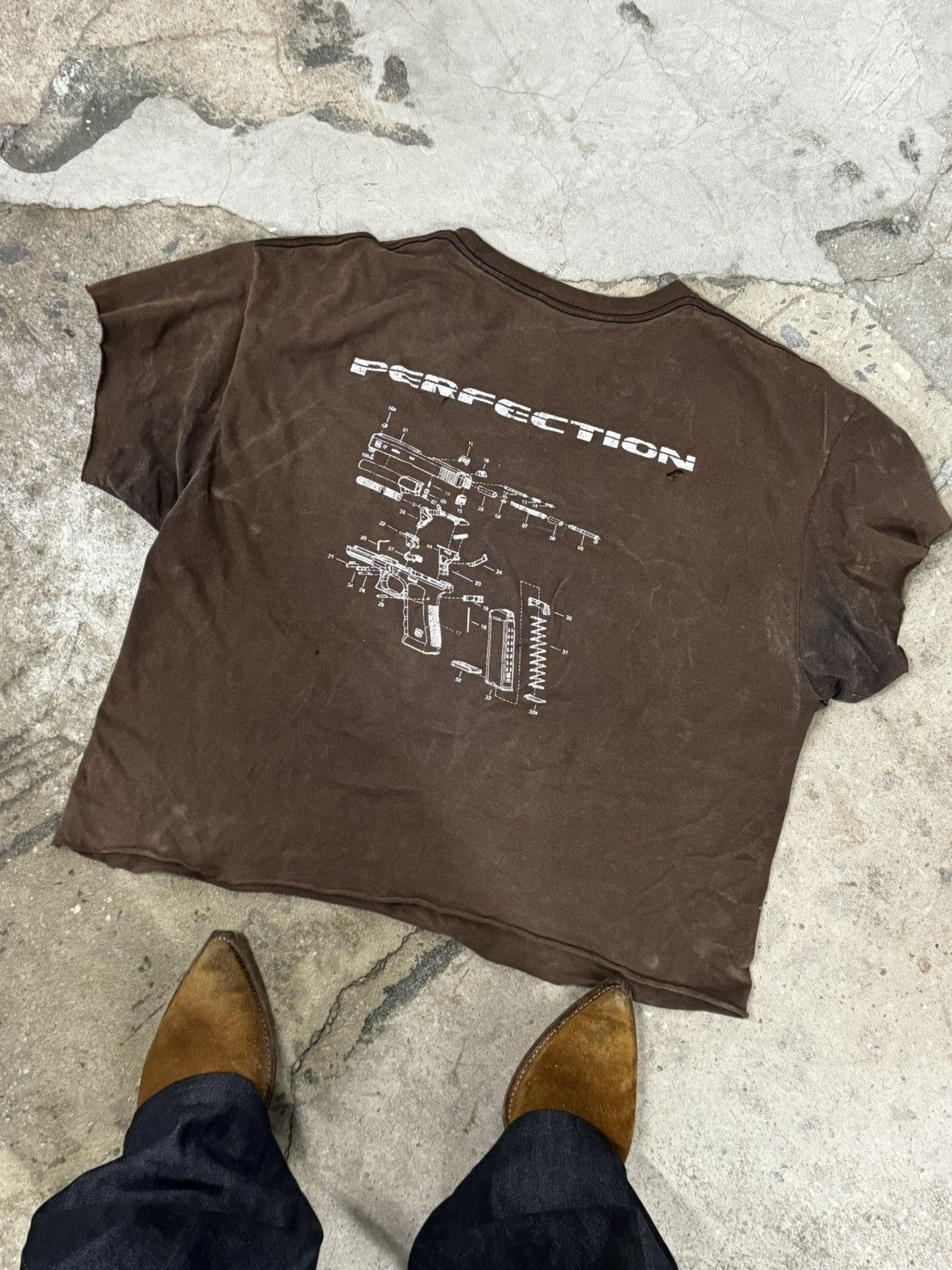 Vintage Vintage 00’s Glock perfection tee Size US L / EU 52-54 / 3 - 2 Thumbnail