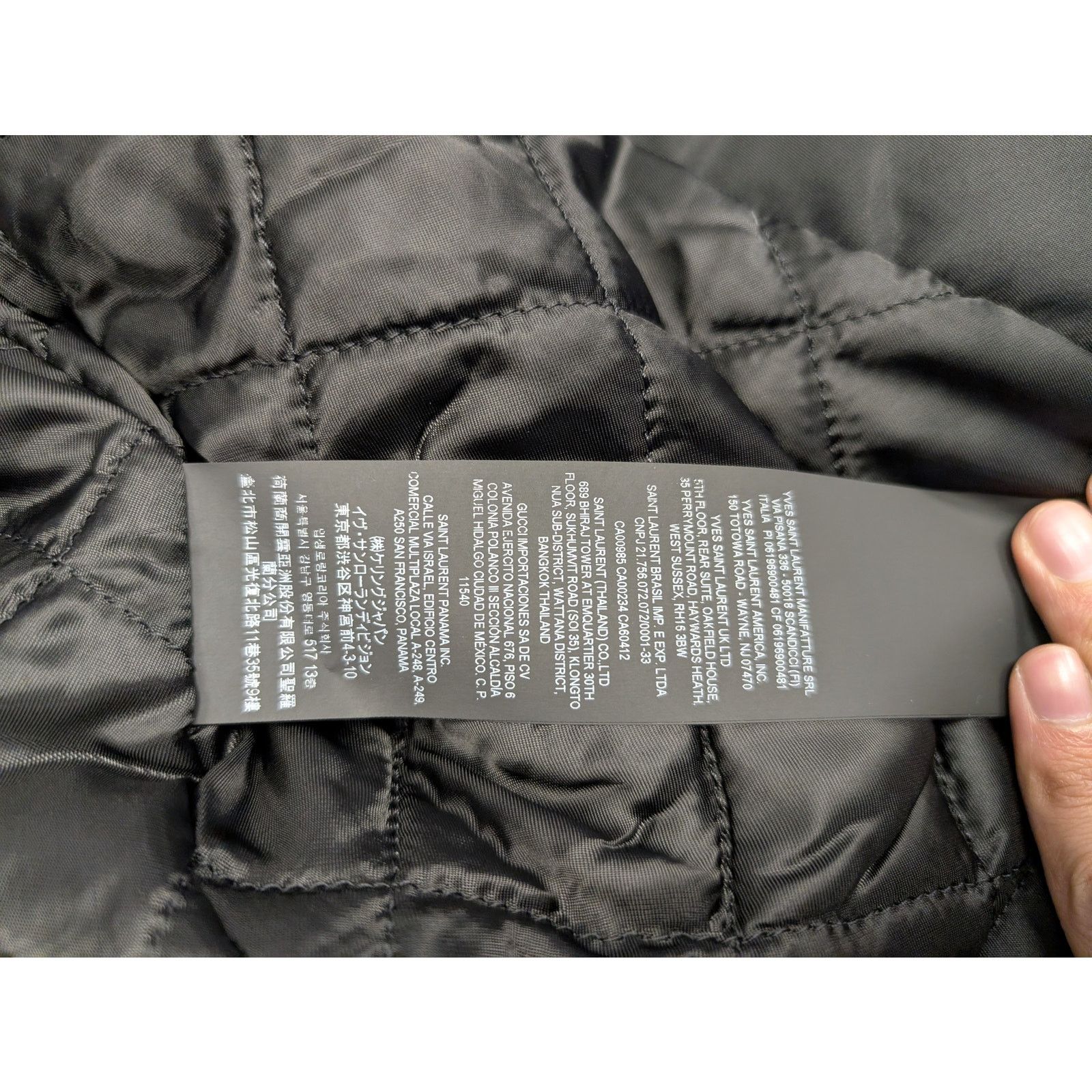 Saint Laurent Paris o1rshd1 Jacket in Black Size US L / EU 52-54 / 3 - 17 Thumbnail