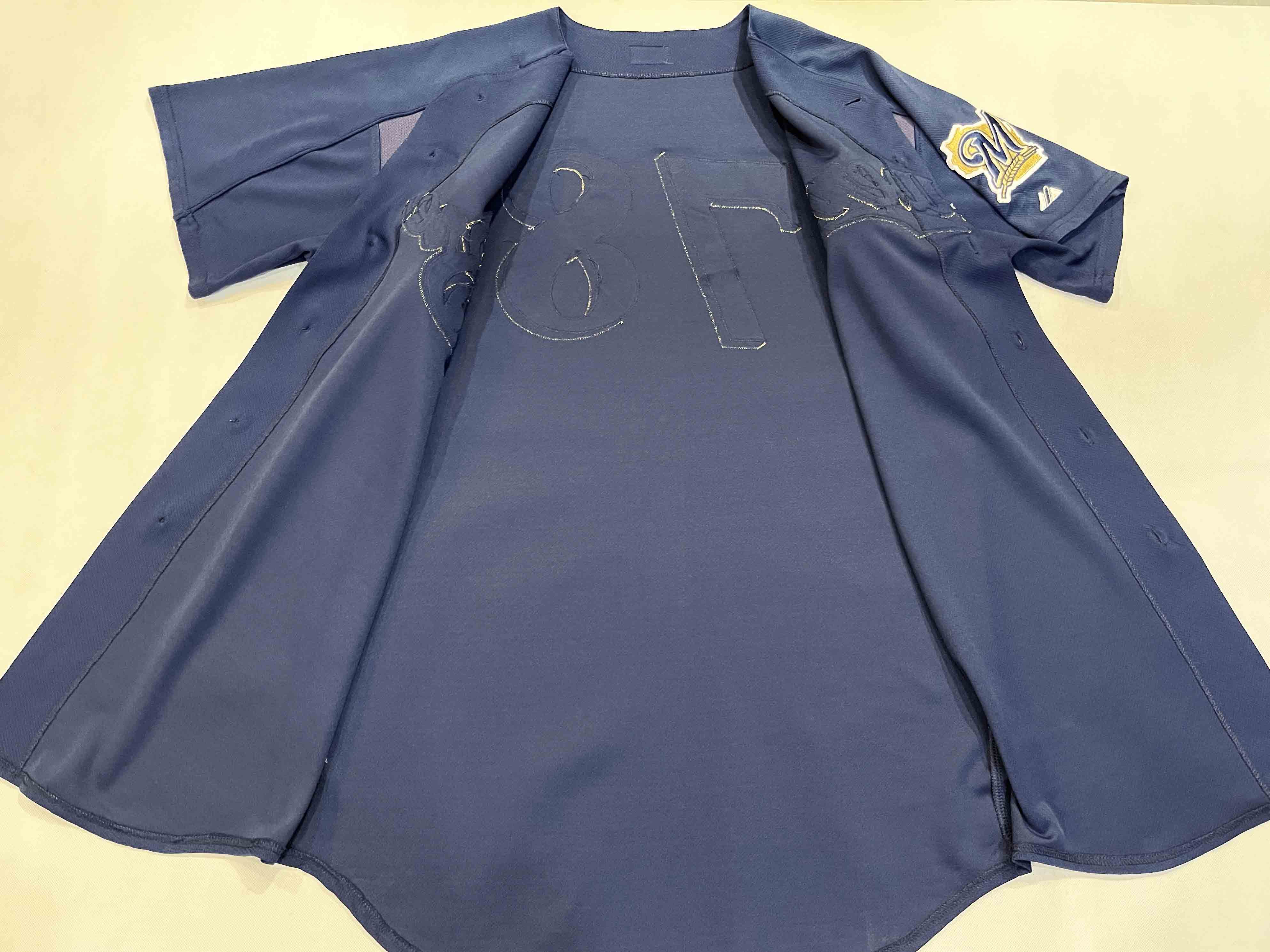 MLB × Majestic Majestic MLB Milwaukee Brewers #78 Game Jersey Size US M / EU 48-50 / 2 - 8 Thumbnail