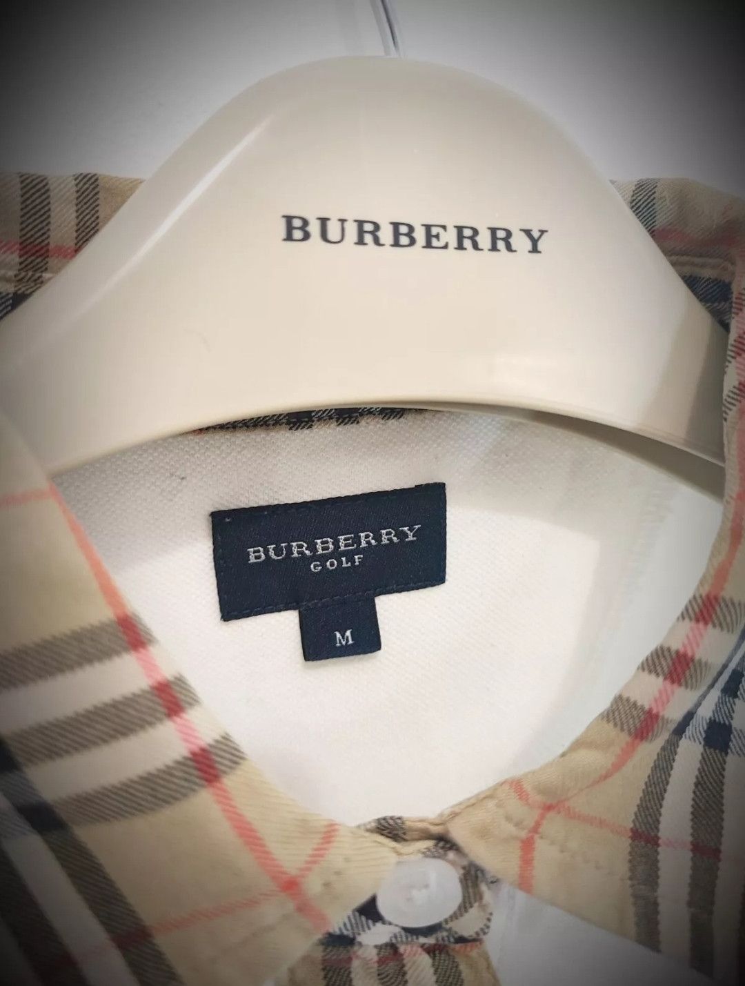 Burberry 🔥 Extremely rare Burberry Polo Golf collection M🔥 Size US M / EU 48-50 / 2 - 3 Thumbnail