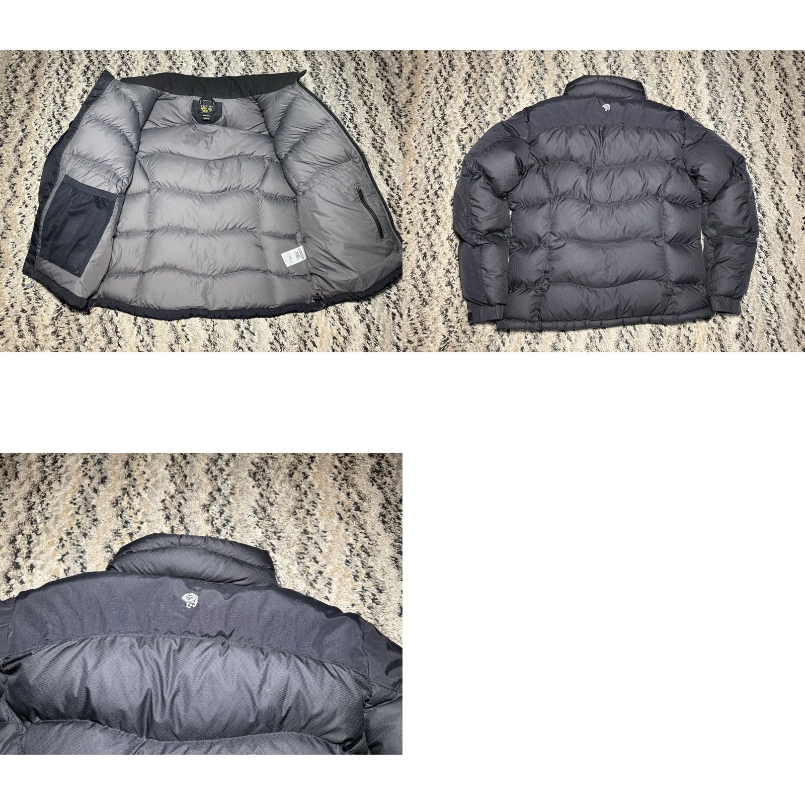 Mountain Hardwear VINTAGE Mountain Hardwear Jacket Womens L Black Puffer Down Gorpcore Coat Flaw On Right Pocket Size L / US 10 / IT 46 - 8 Thumbnail