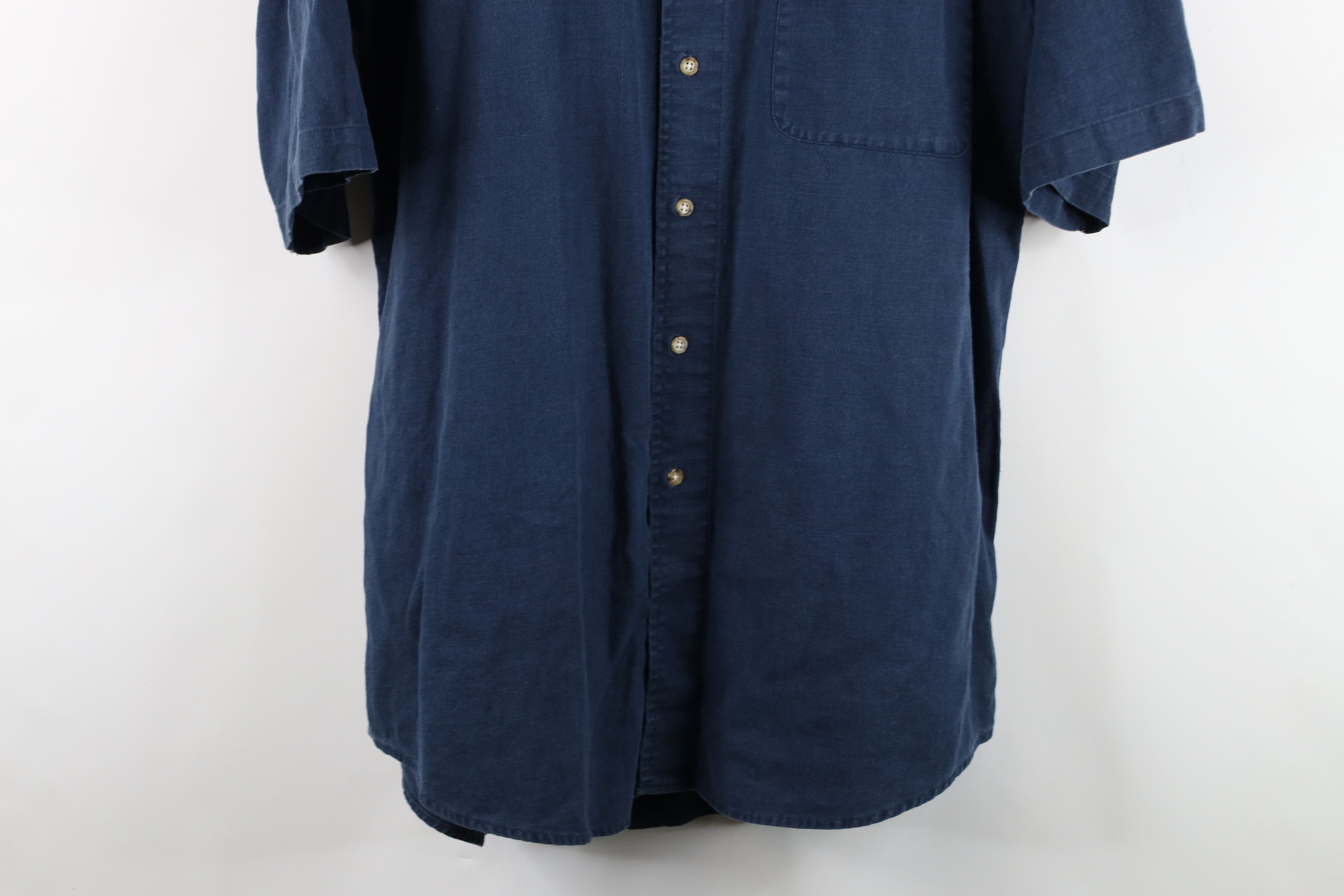 Vintage Vintage 90s Streetwear Collared Short Sleeve Button Shirt Size US XL / EU 56 / 4 - 3 Thumbnail