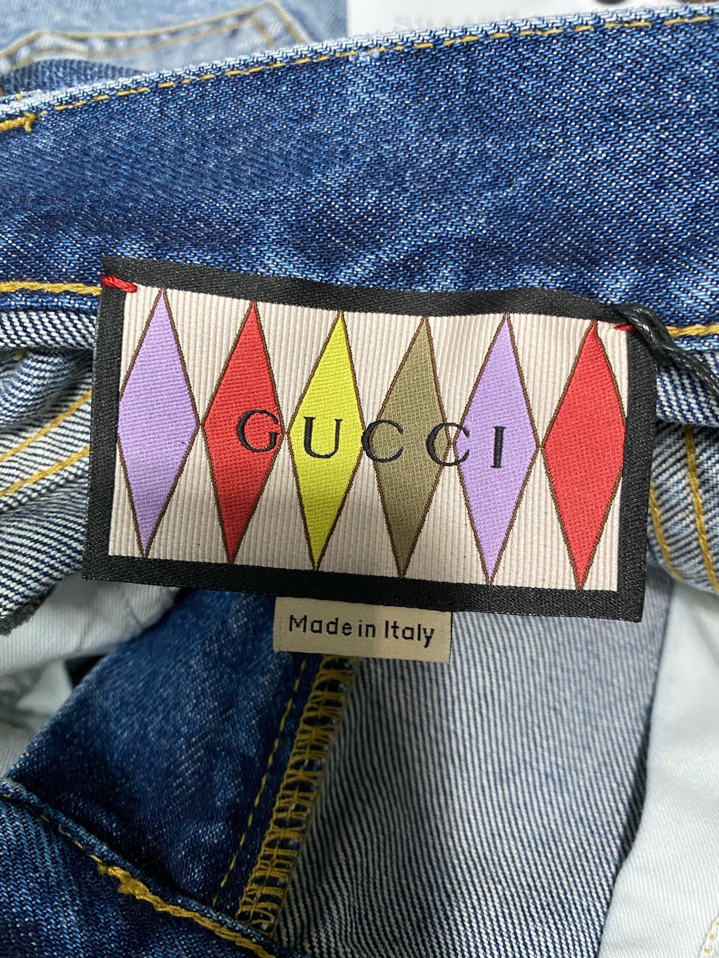 Gucci Gucci Women's Denim Shorts W25 New Size 25" / US 0 / IT 36 - 6 Thumbnail