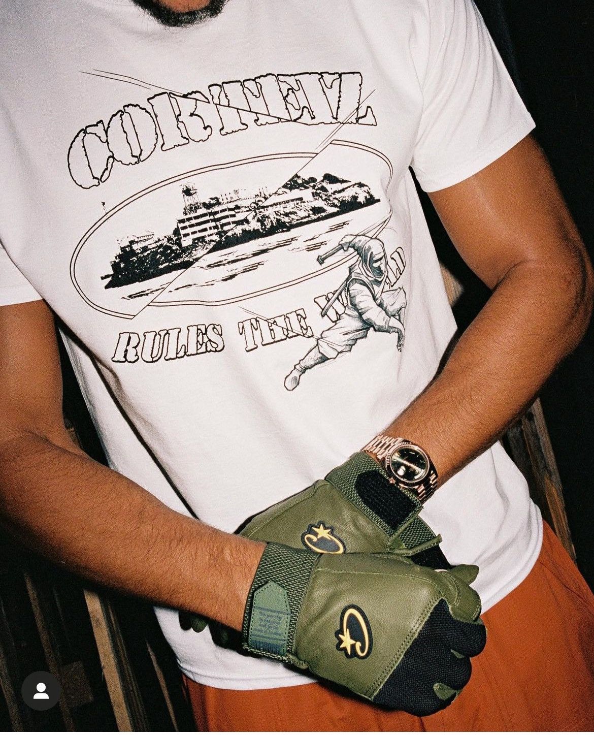 Corteiz Medium Crtz Ninja Alcatraz tee white Size US M / EU 48-50 / 2 - 4 Thumbnail