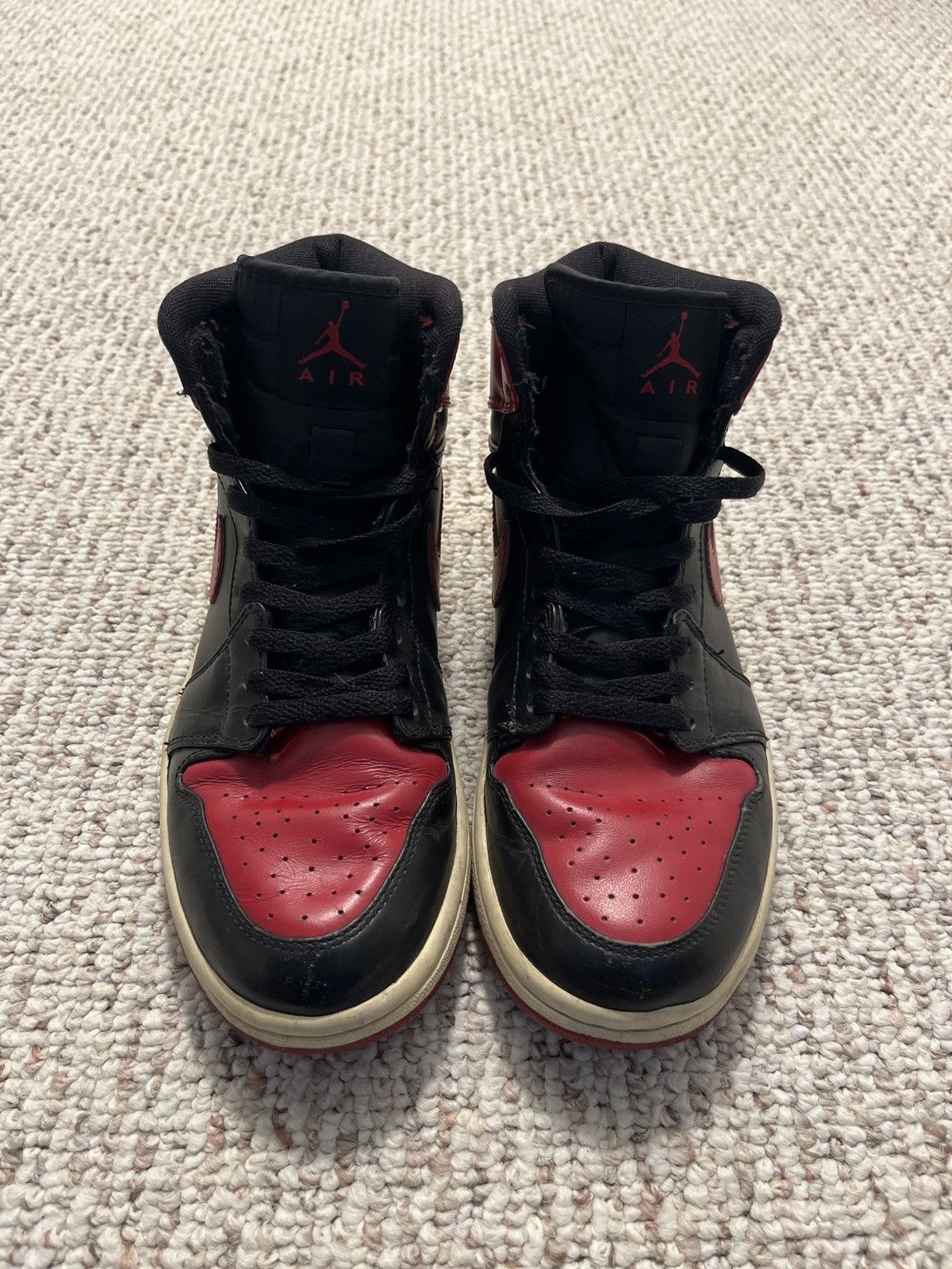 Jordan Brand Nike Air Jordan 1 DMP Bred size 8.5 Size US 8.5 / EU 41-42 - 3 Thumbnail
