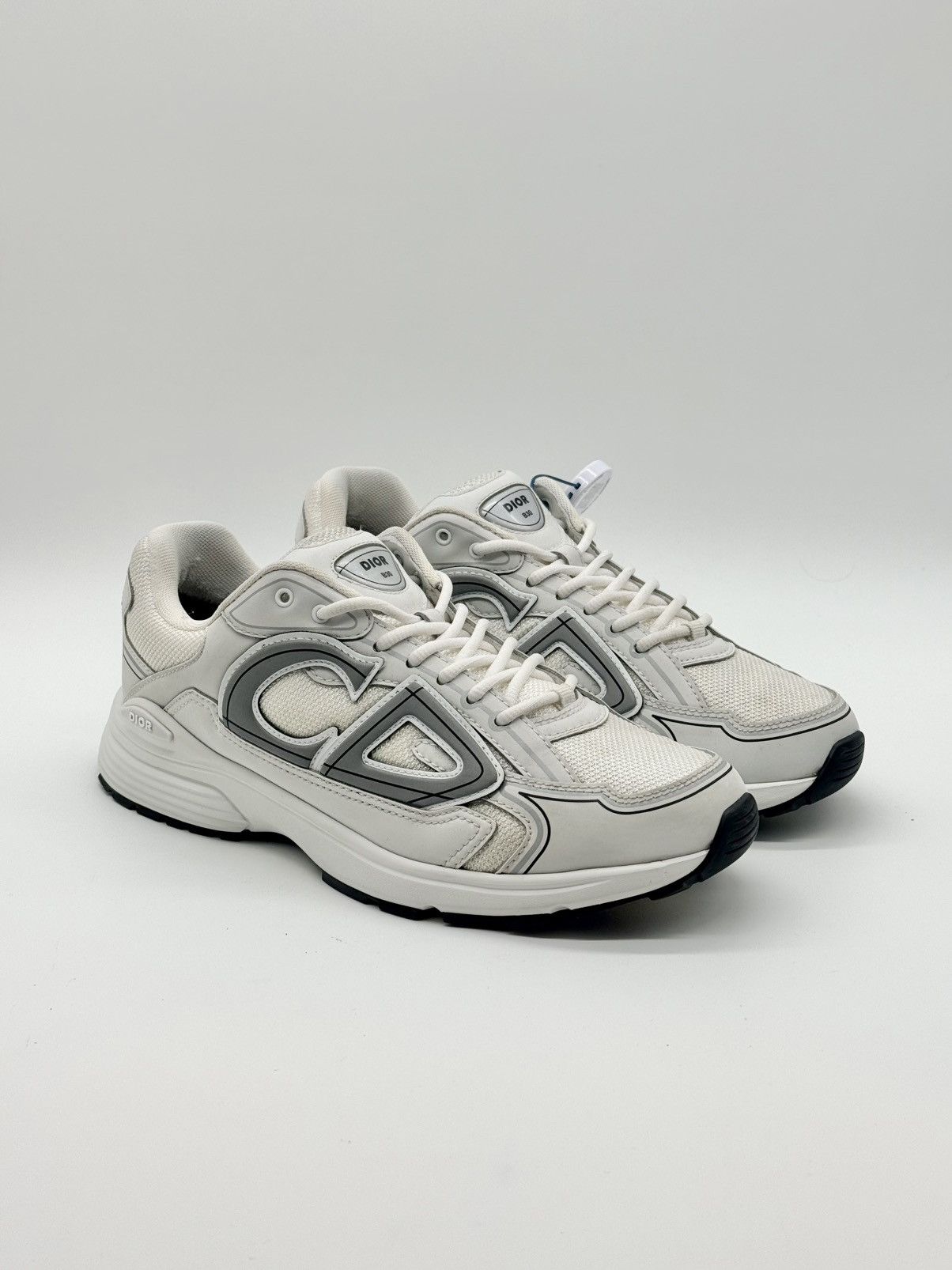 Dior Size 10 - Dior B30 White Silver Size US 10 / EU 43 - 1 Thumbnail