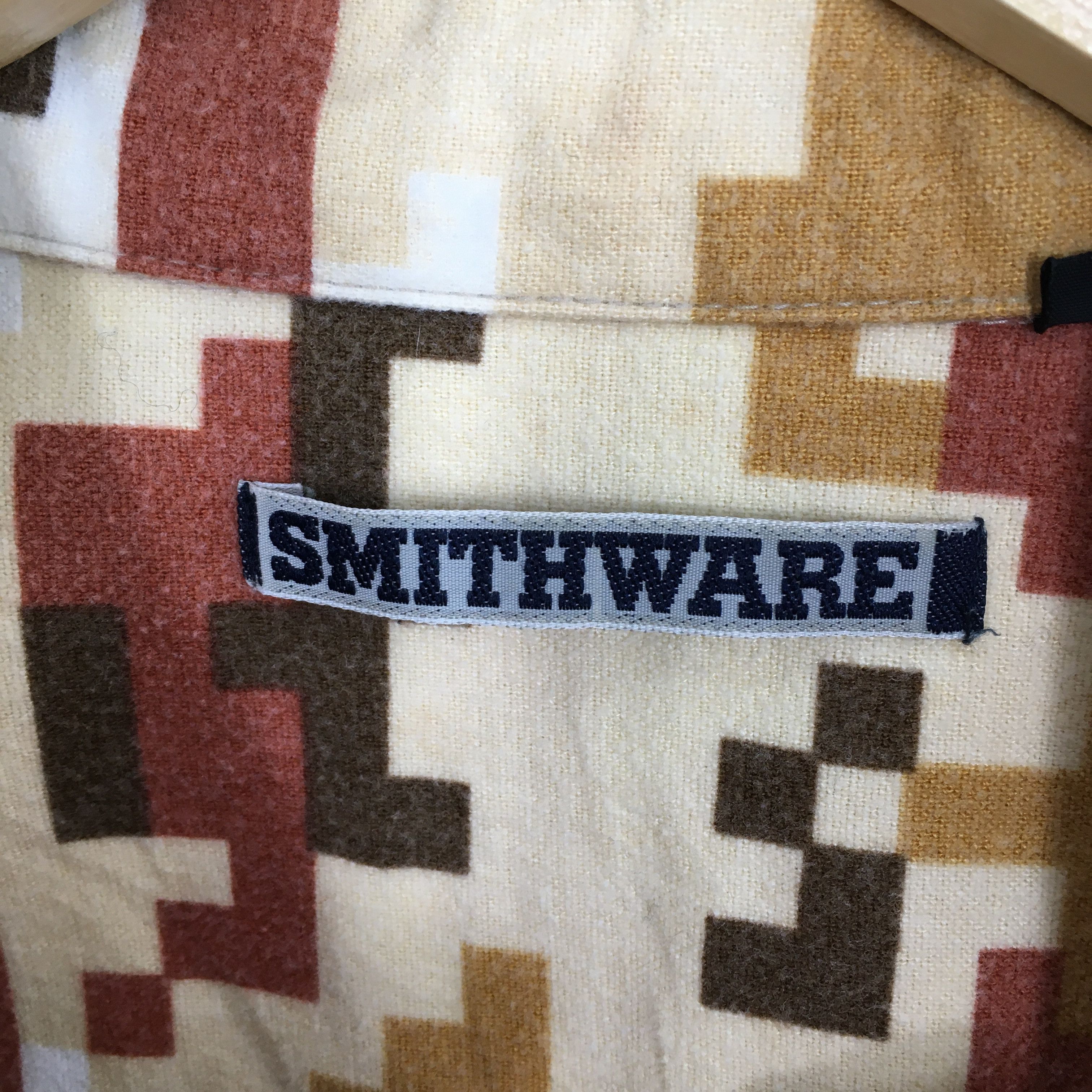 Oxxford Clothes × Vintage Vintage Button Up Tribal Native Aztec Navajo Oxfords Shirt Size US M / EU 48-50 / 2 - 6 Thumbnail